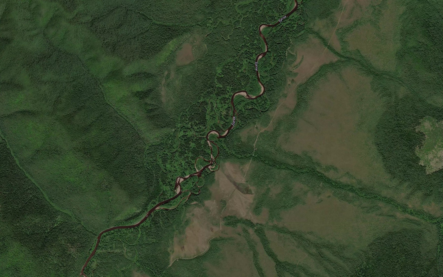 Satellite map of the Gadyk