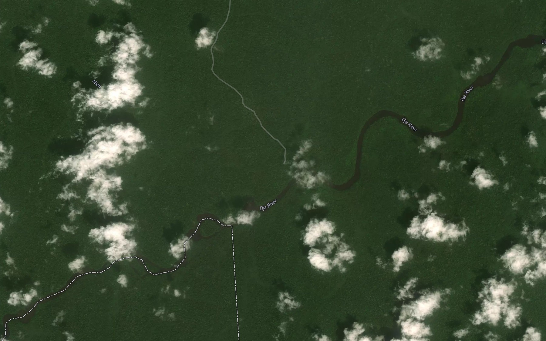 Satellite map of the Myin