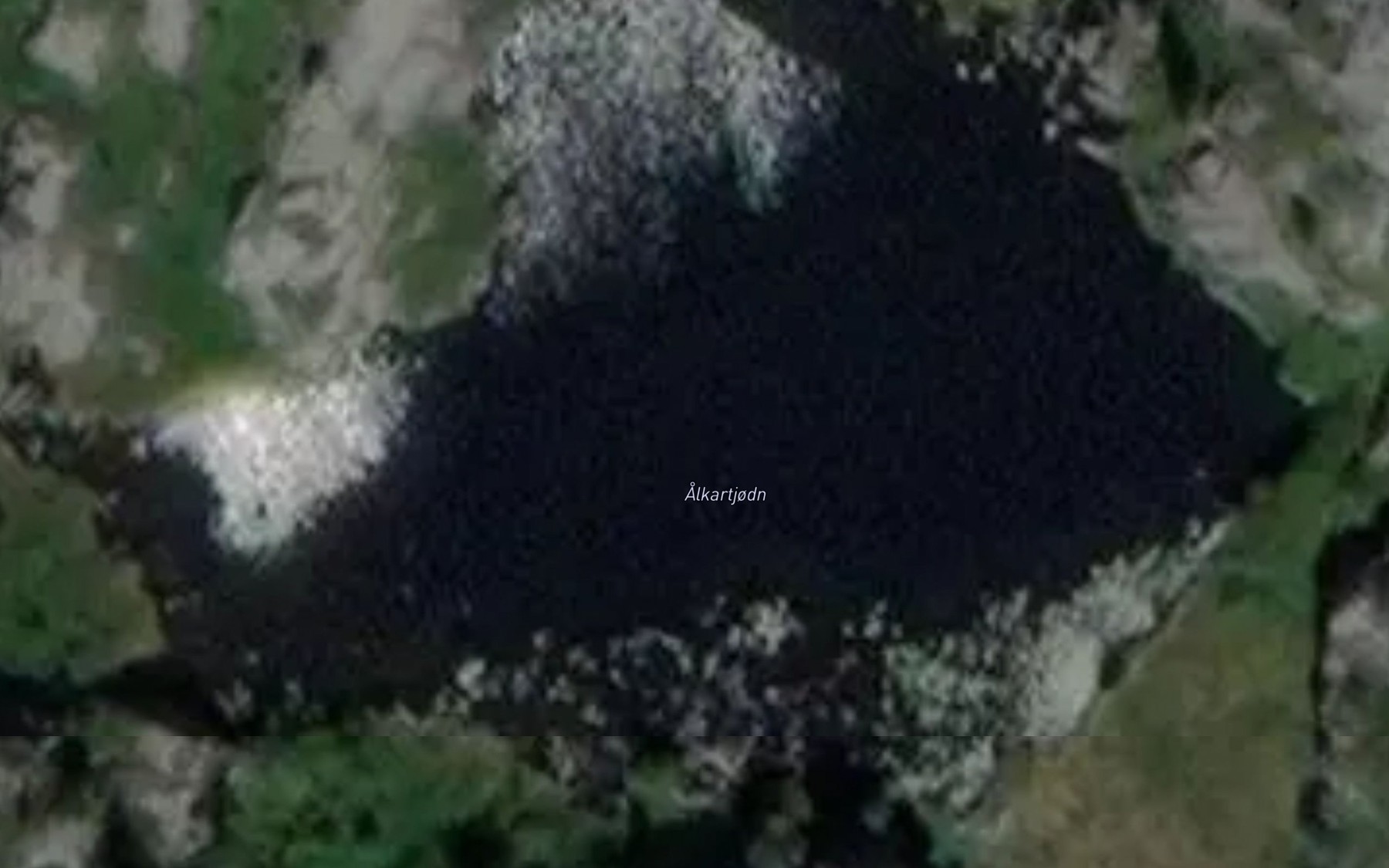 Satellite map of the Alkartjodn