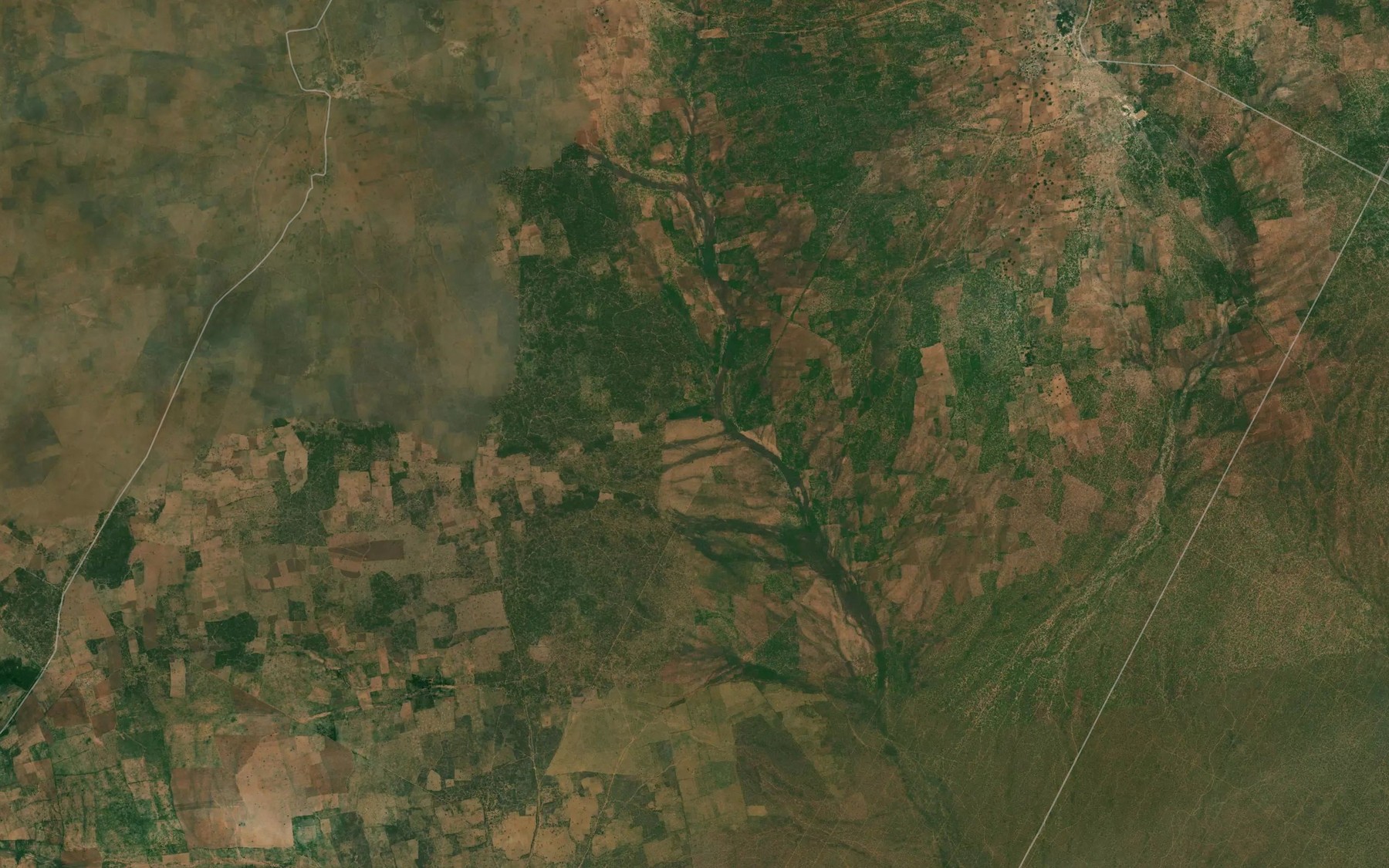 Satellite map of the Kahi