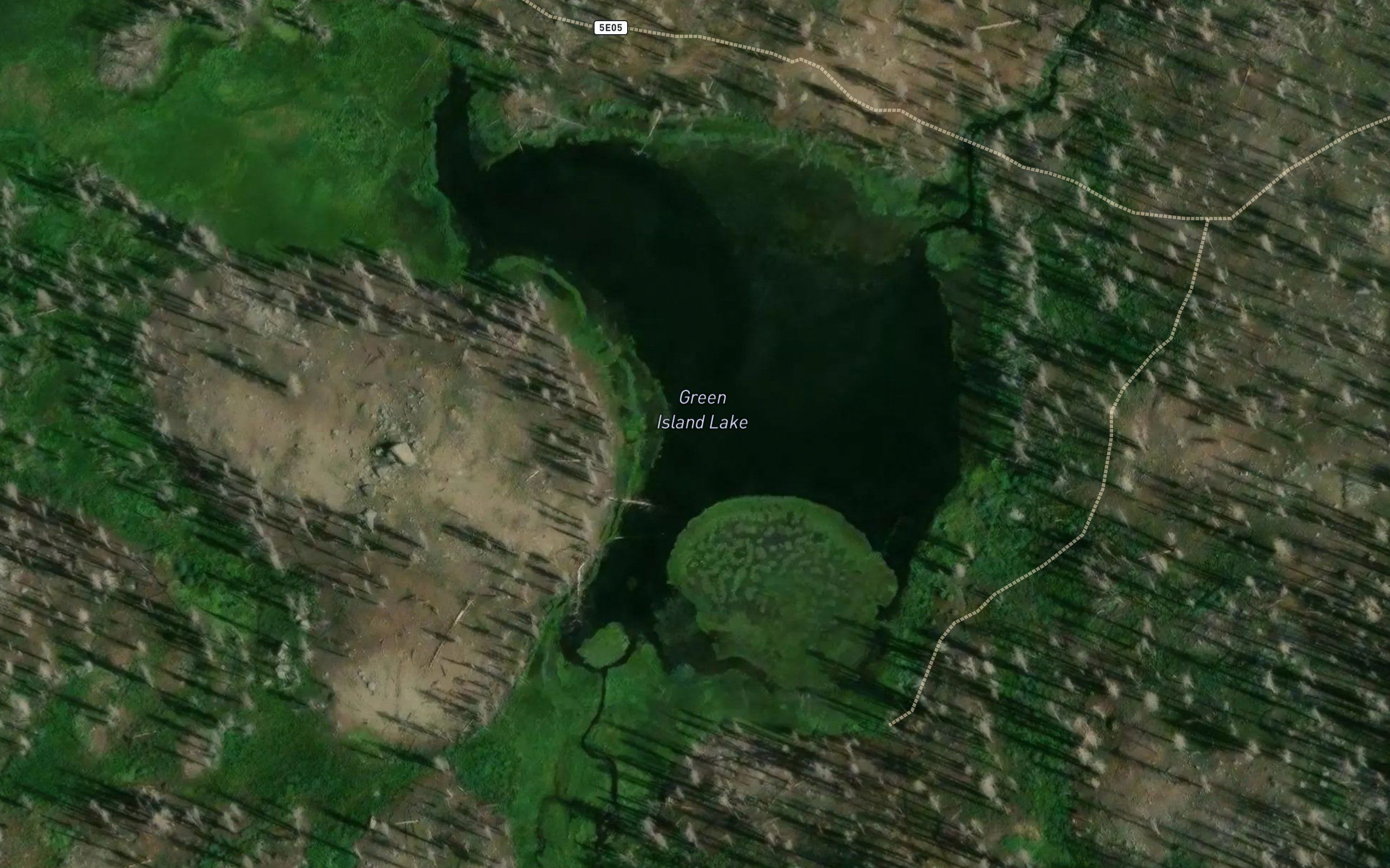 Green Island Lake