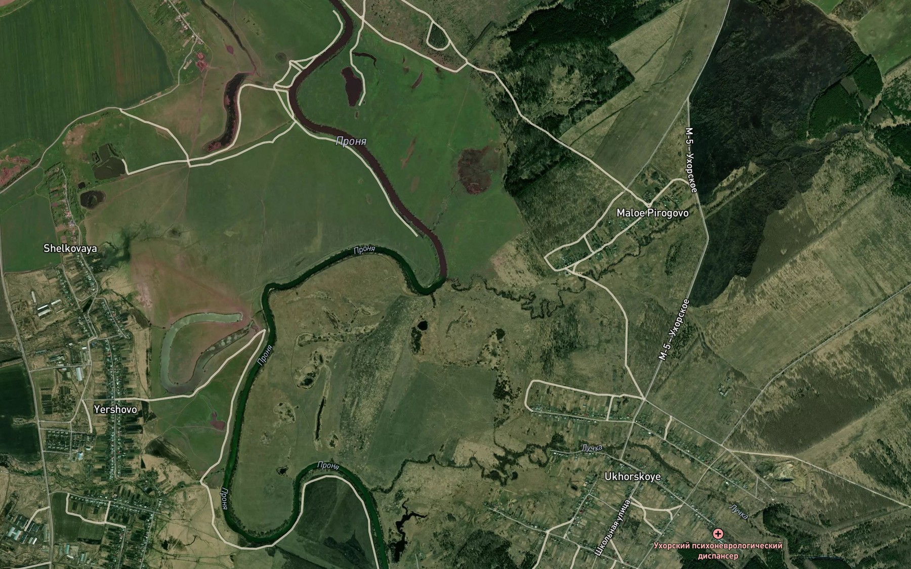 Satellite map of the Ulas