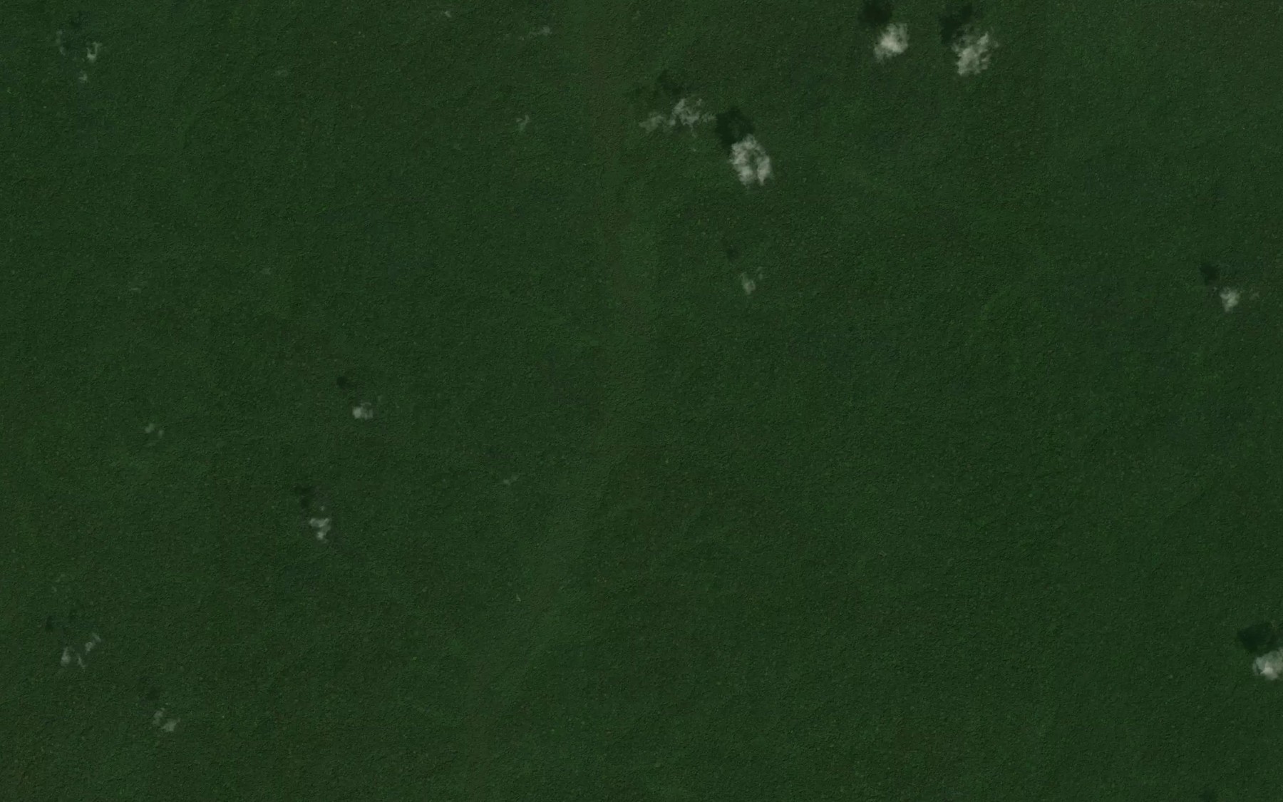 Satellite map of the Tshongo