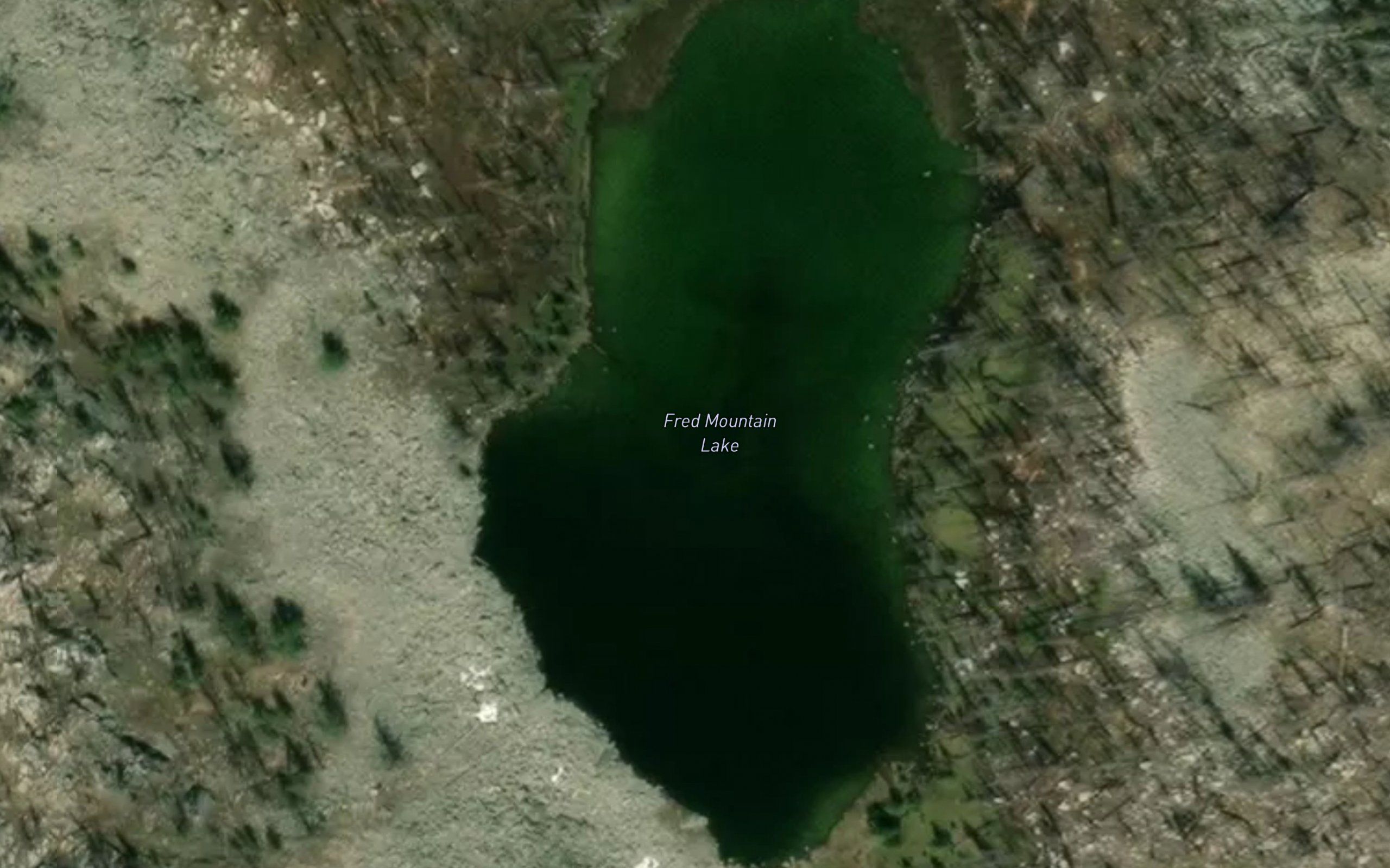 Freds Mountain Lake
