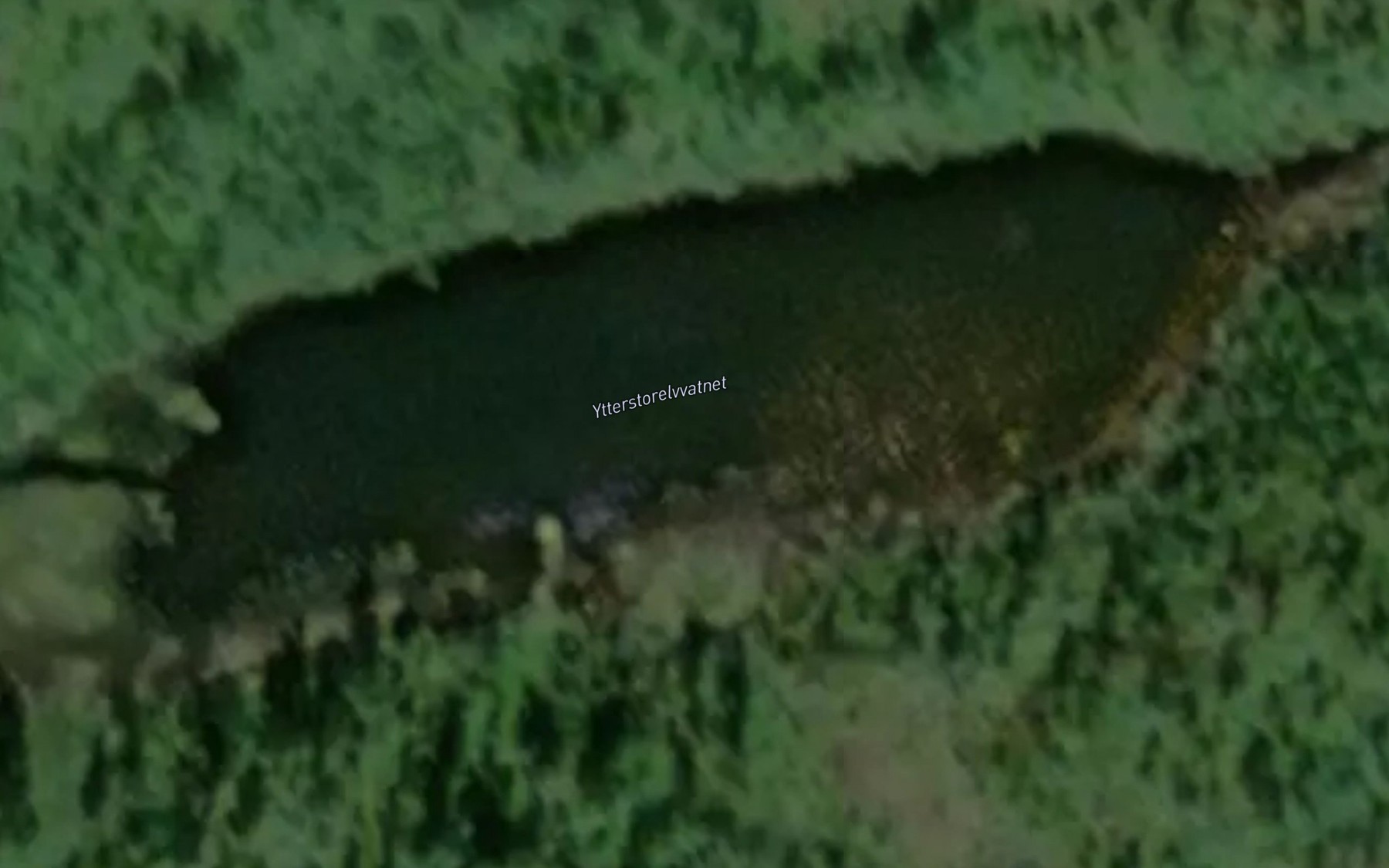 Satellite map of the Ytterstorelvvatnet
