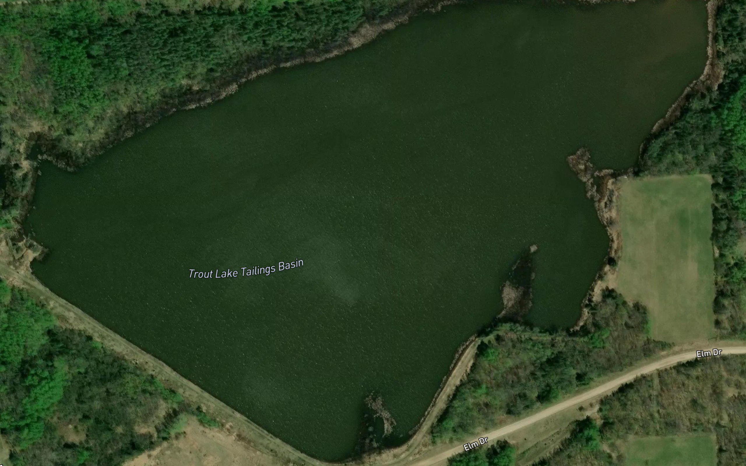 Trout Lake Tailings Basin