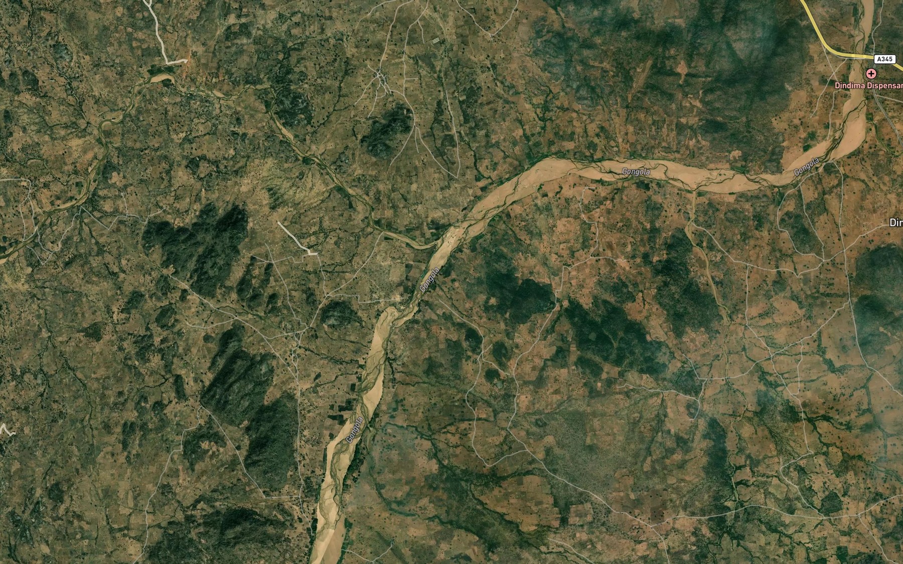 Satellite map of the Rafin Gwalaga