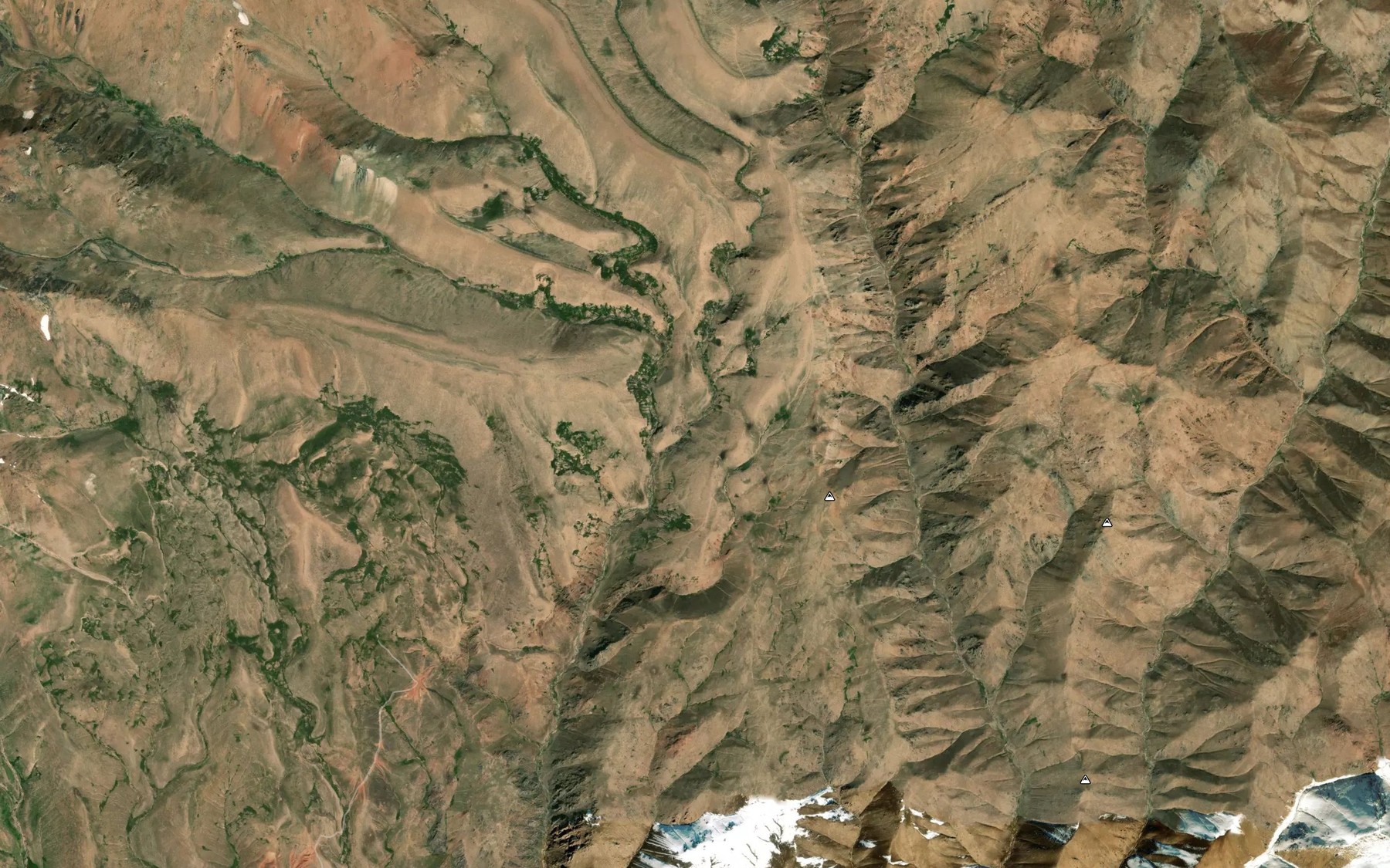 Satellite map of the Zekirko`l