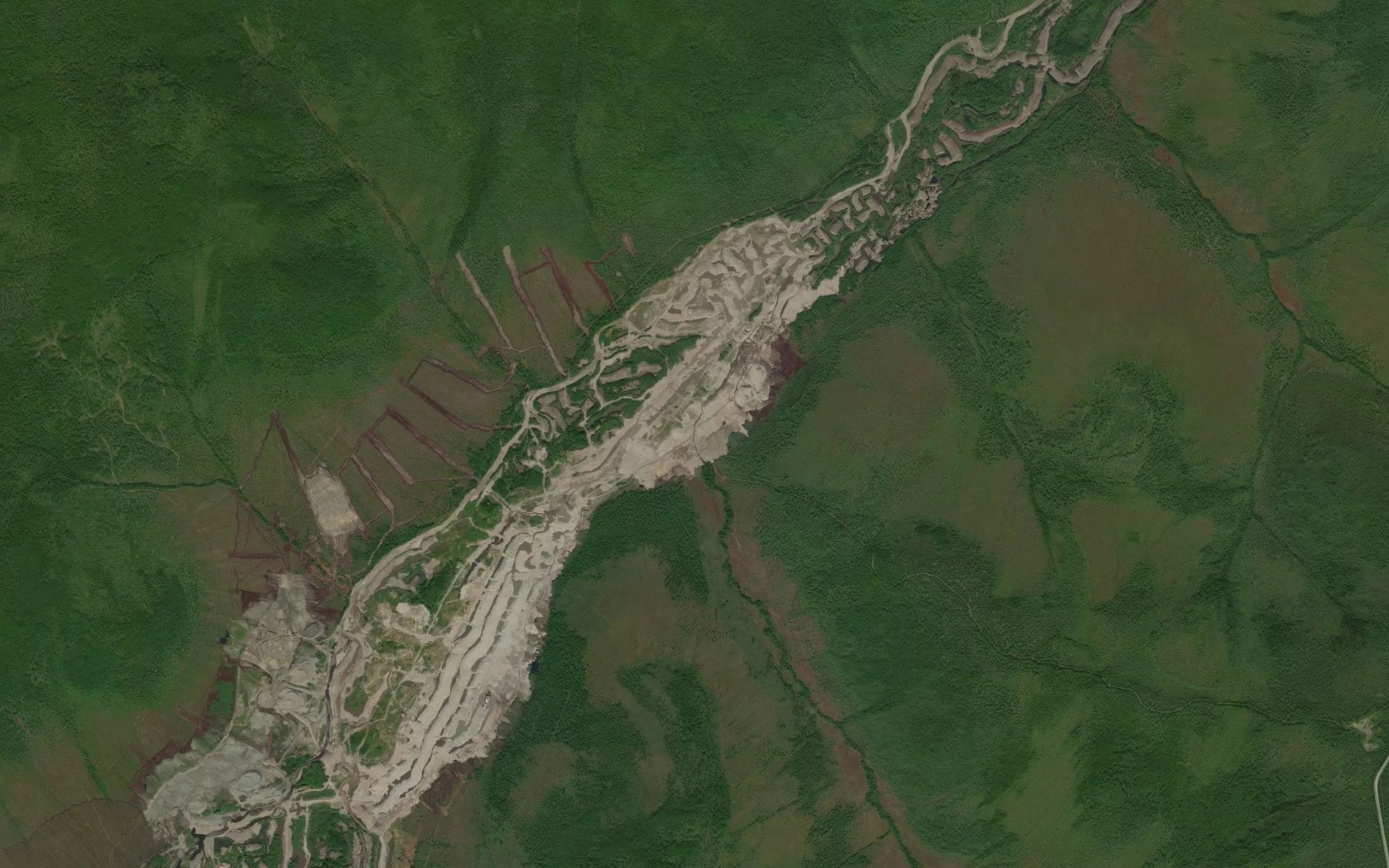 Satellite map of the Vasil'yev