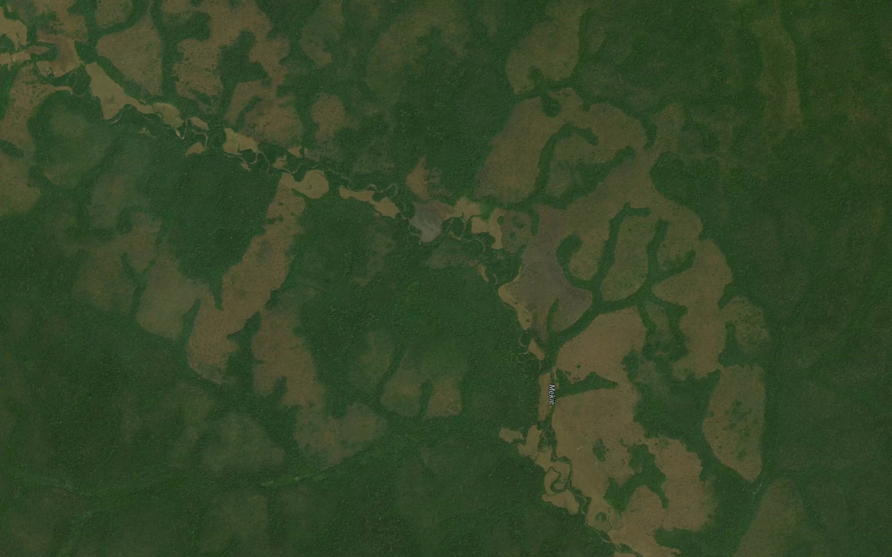 Satellite map of the Mere