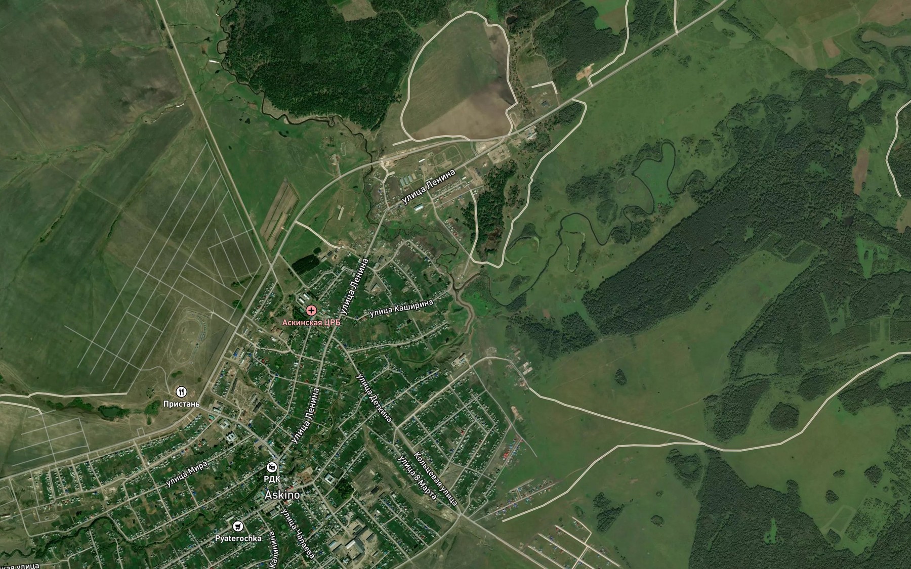 Satellite map of the Askinka