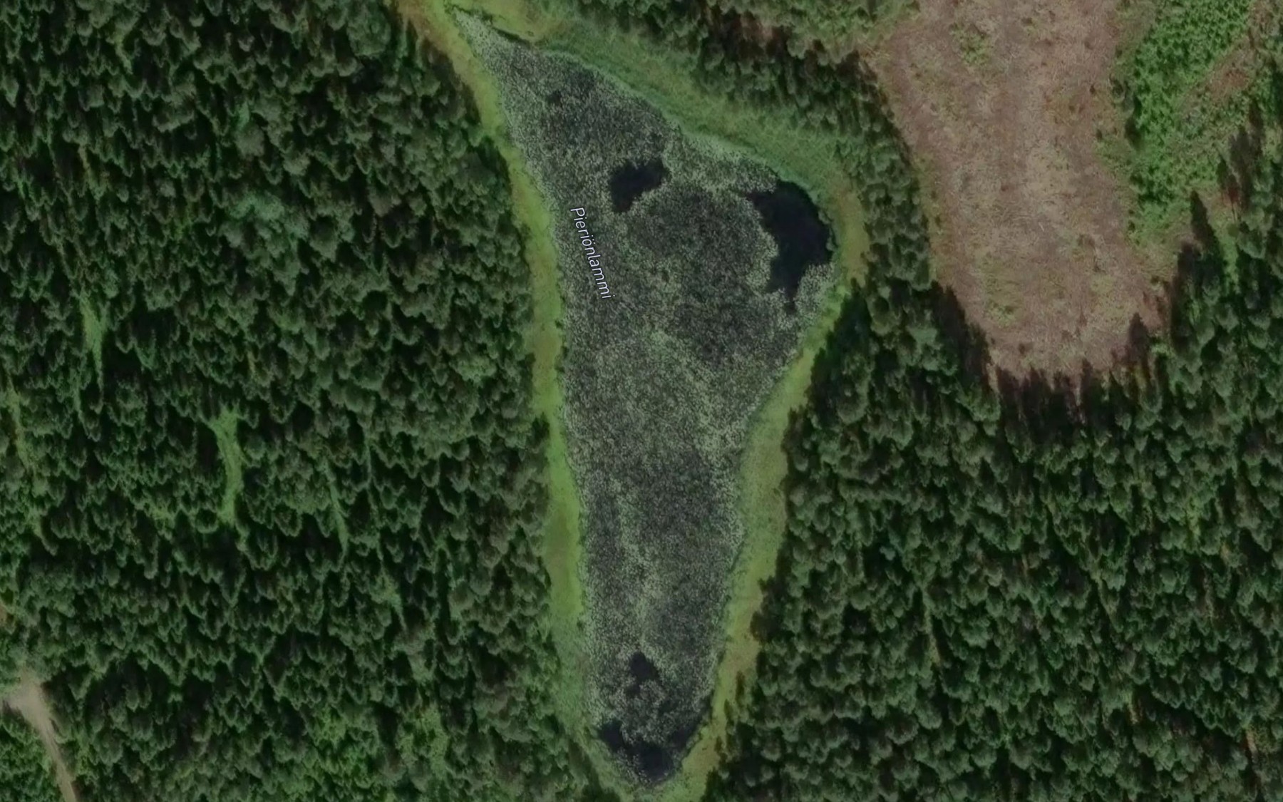 Satellite map of the Pierionlammi