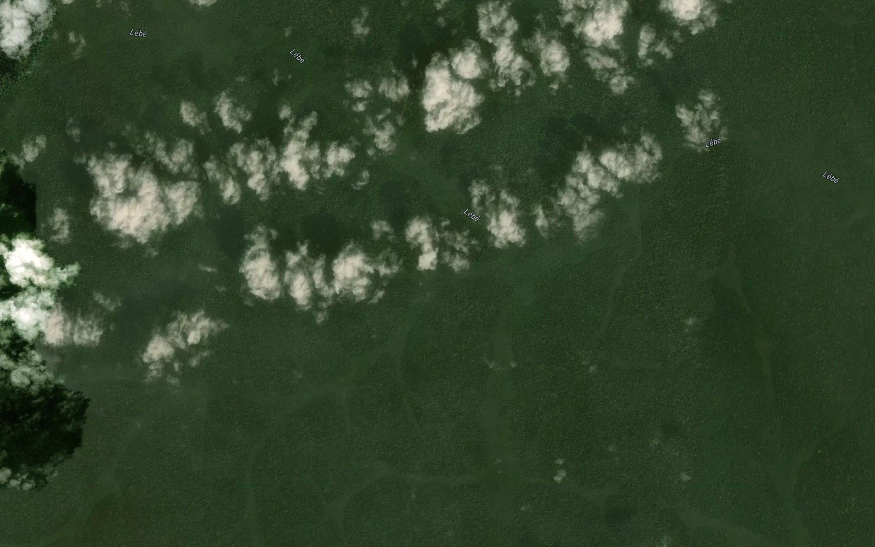 Satellite map of the Momoboma