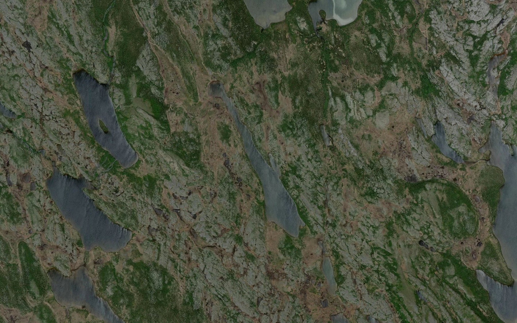 Satellite map of the Lac Nivirvik