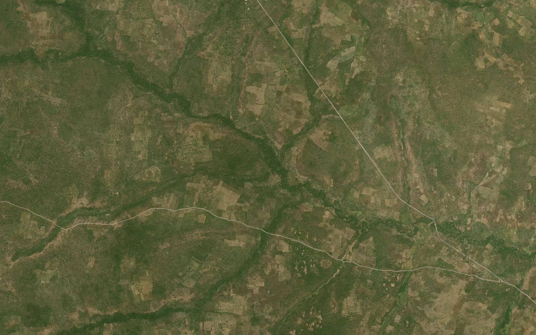 Satellite map of the River Karakuru