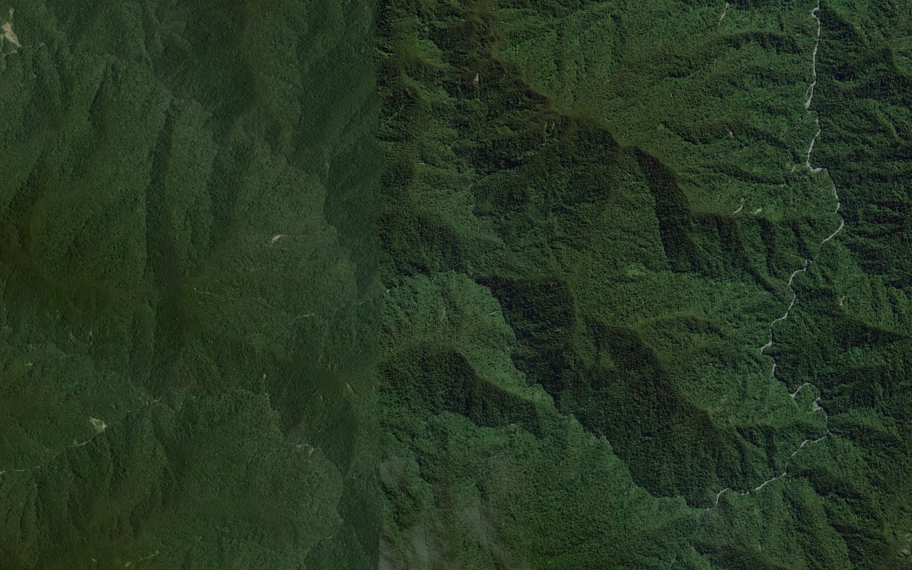 Satellite map of the Sungai Hilam