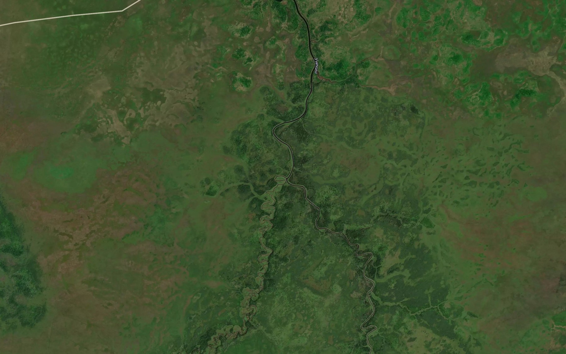 Satellite map of the Levyy Unikin