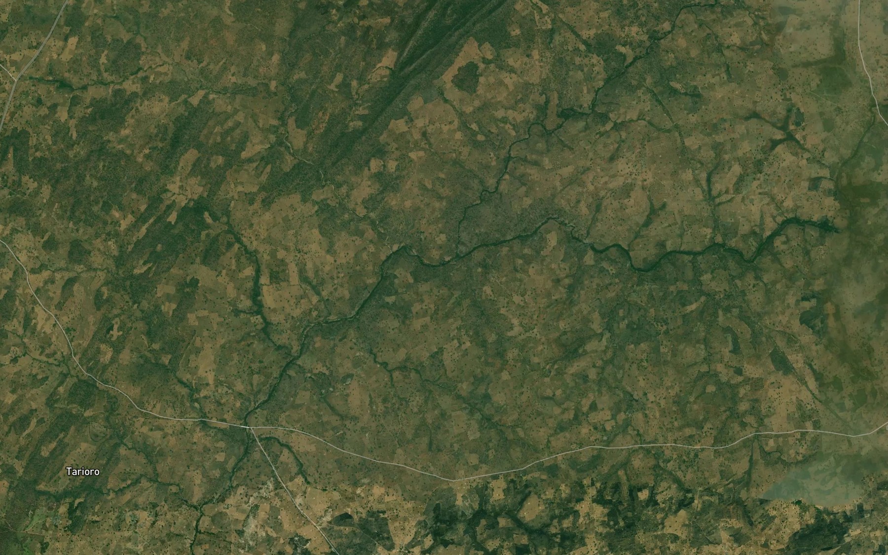 Satellite map of the River Chikoruba