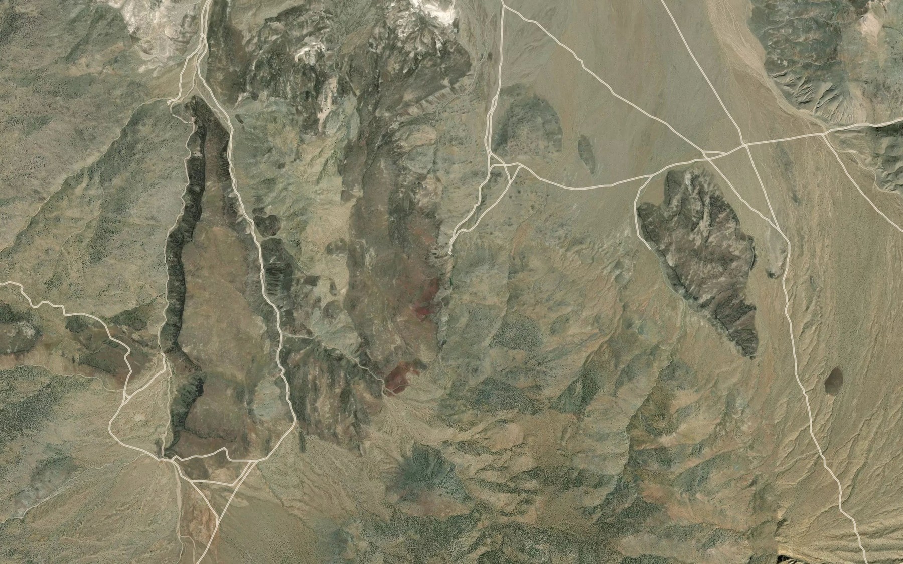 Satellite map of the Black Spring