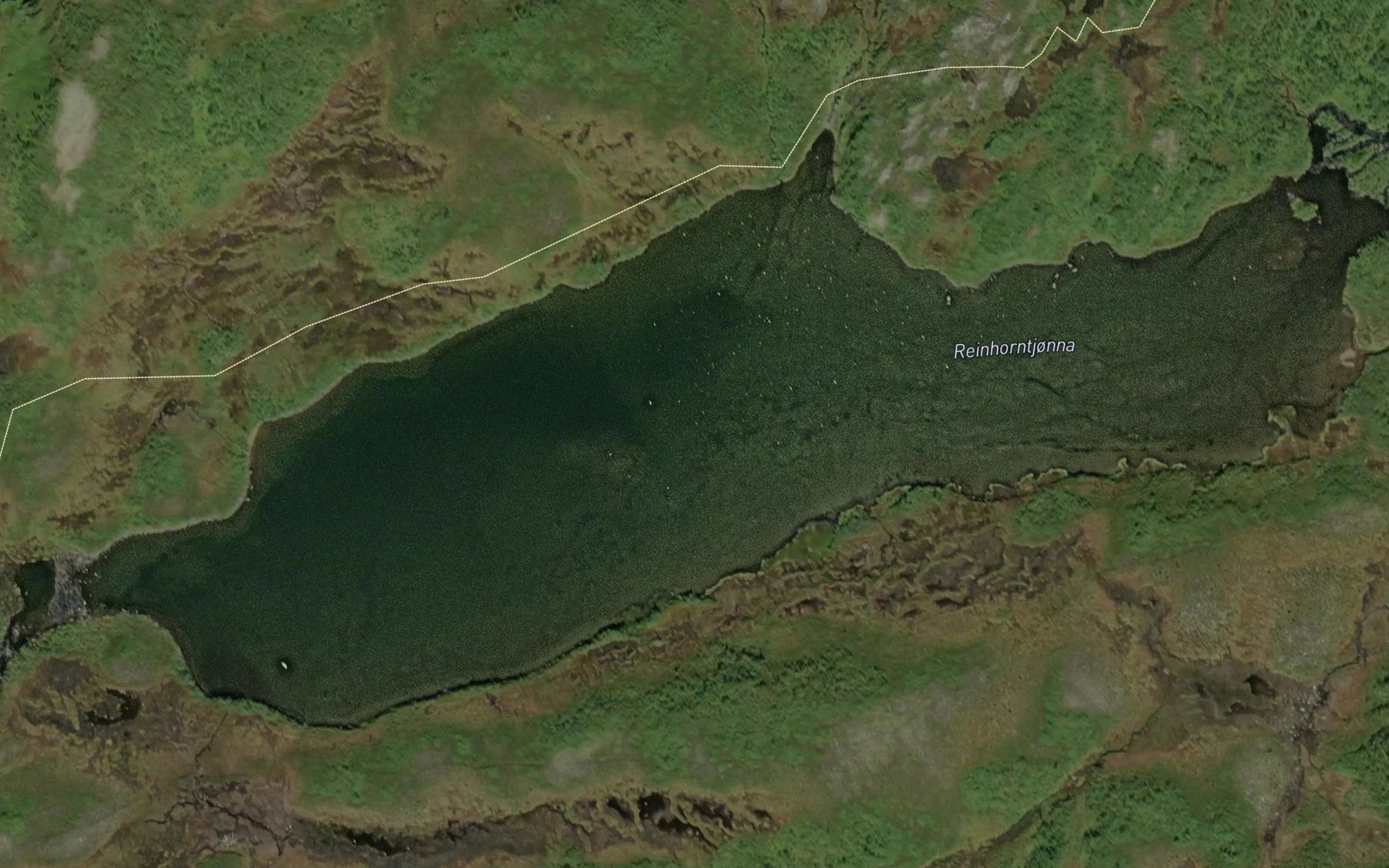 Satellite map of the Reinshorntjorna