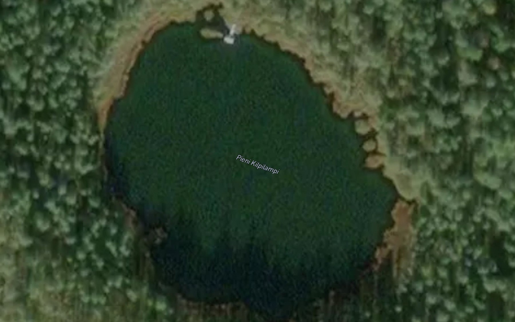 Satellite map of the Pieni Kilpilampi