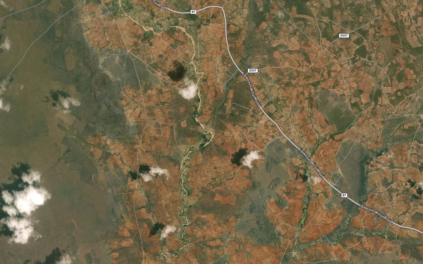 Satellite map of the Myei