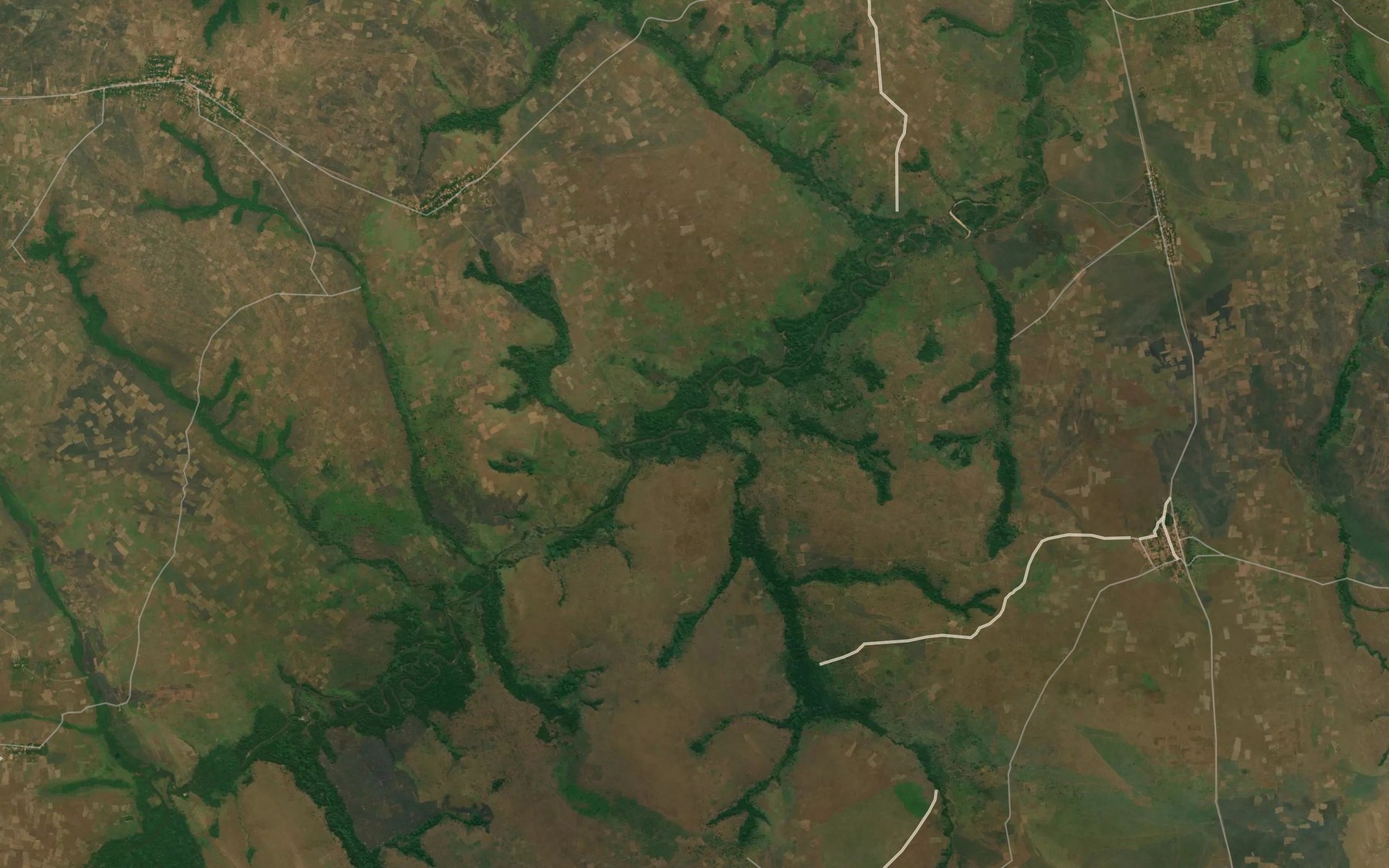 Satellite map of the Lubanzai