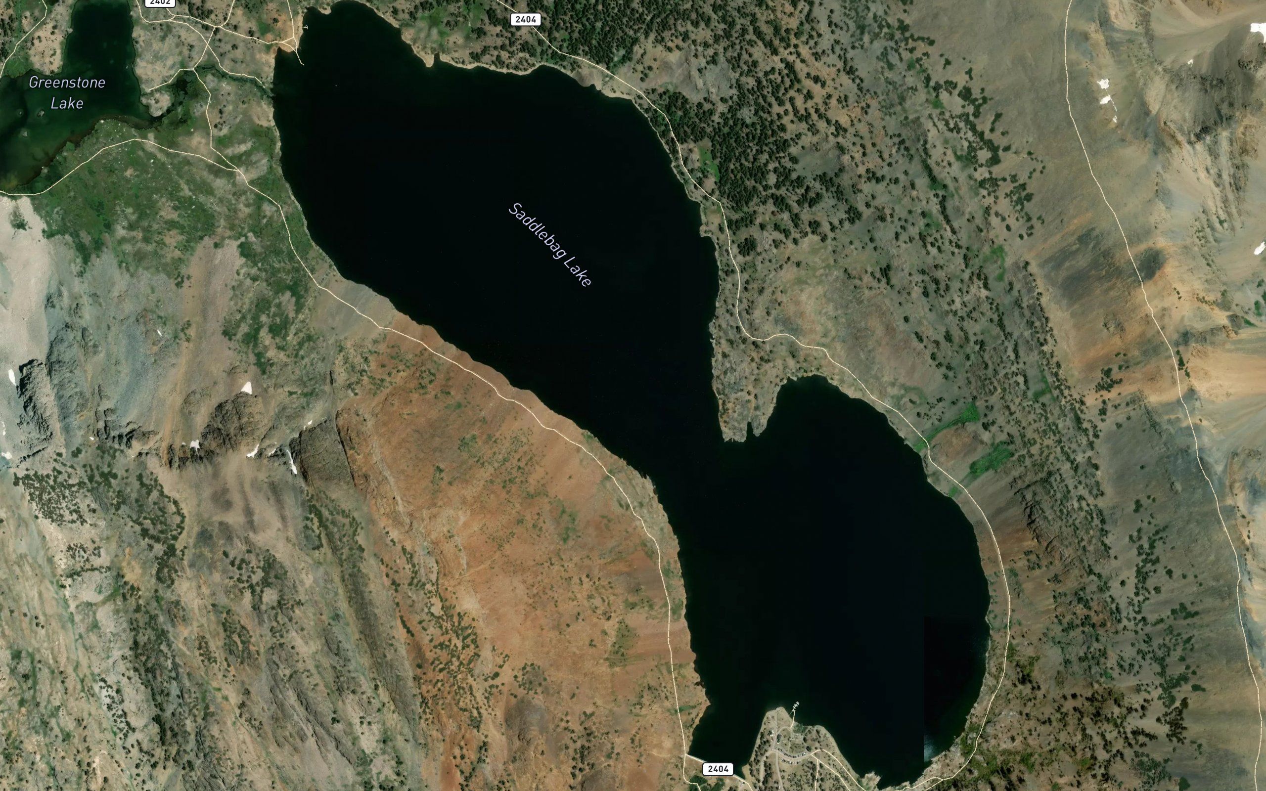 Saddlebag Lake