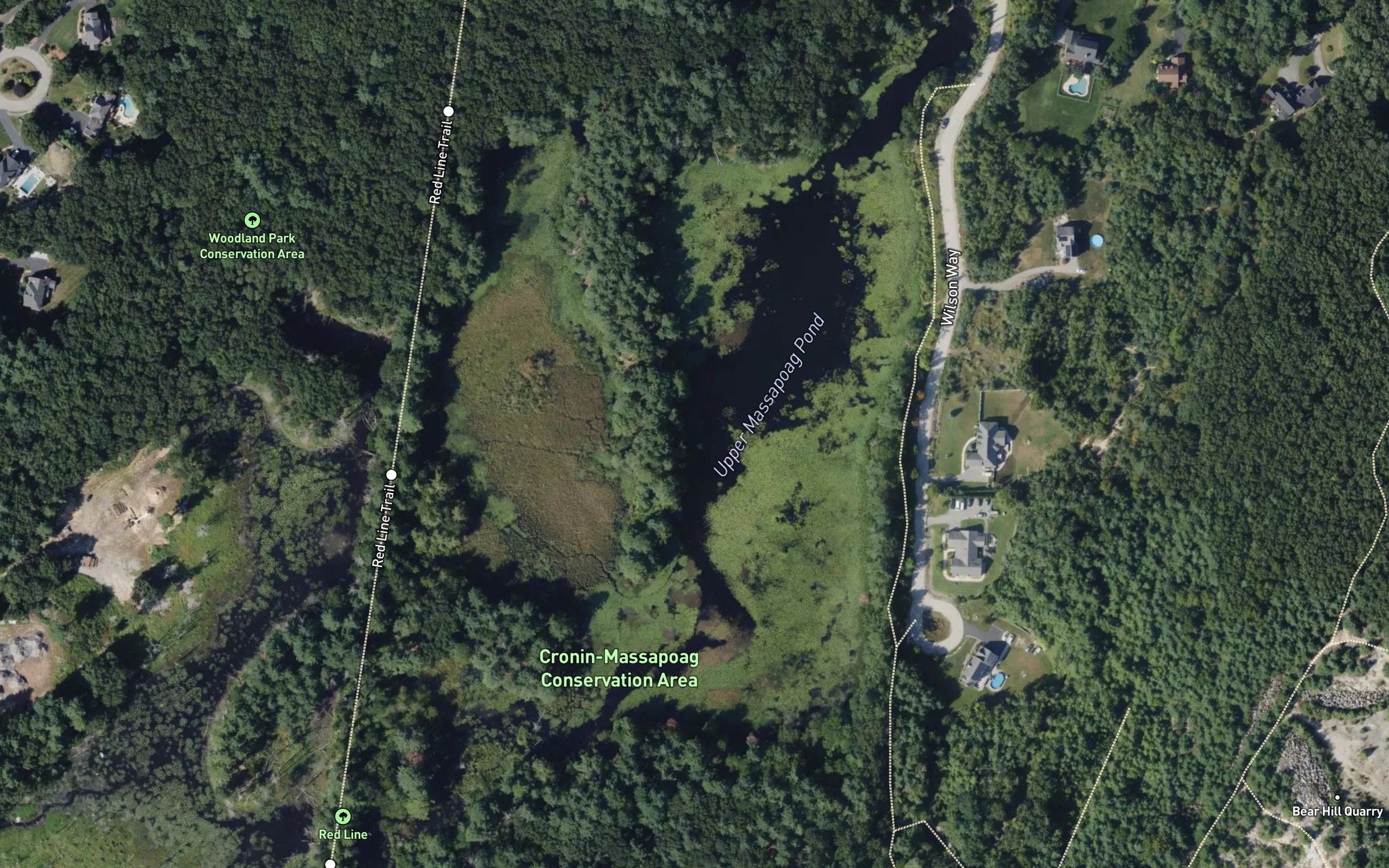 Upper Massapoag Pond