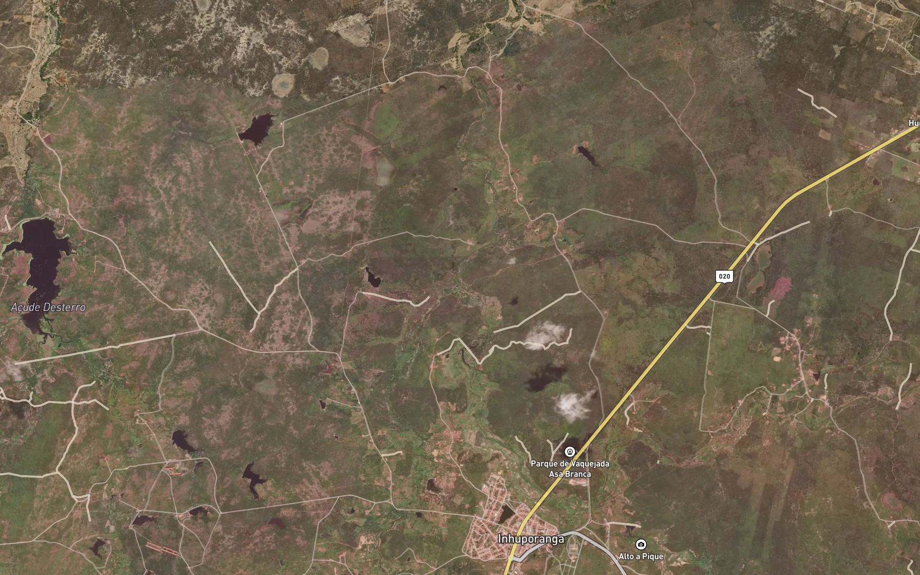 Satellite map of the Riacho Bonsucesso