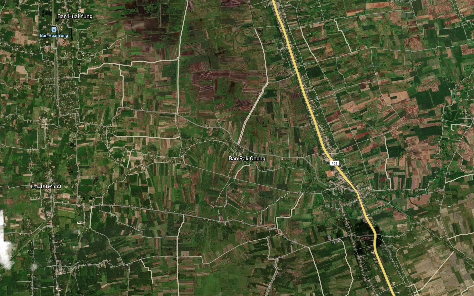 Satellite map of the Khlong Chang Hun