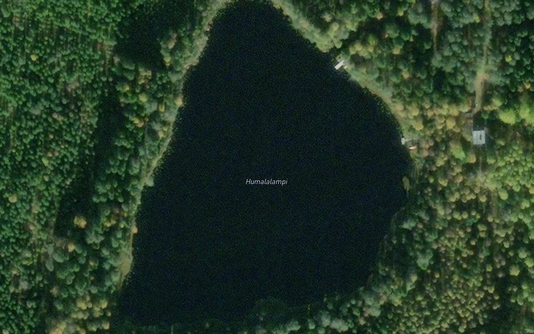 Satellite map of the Humalalampi
