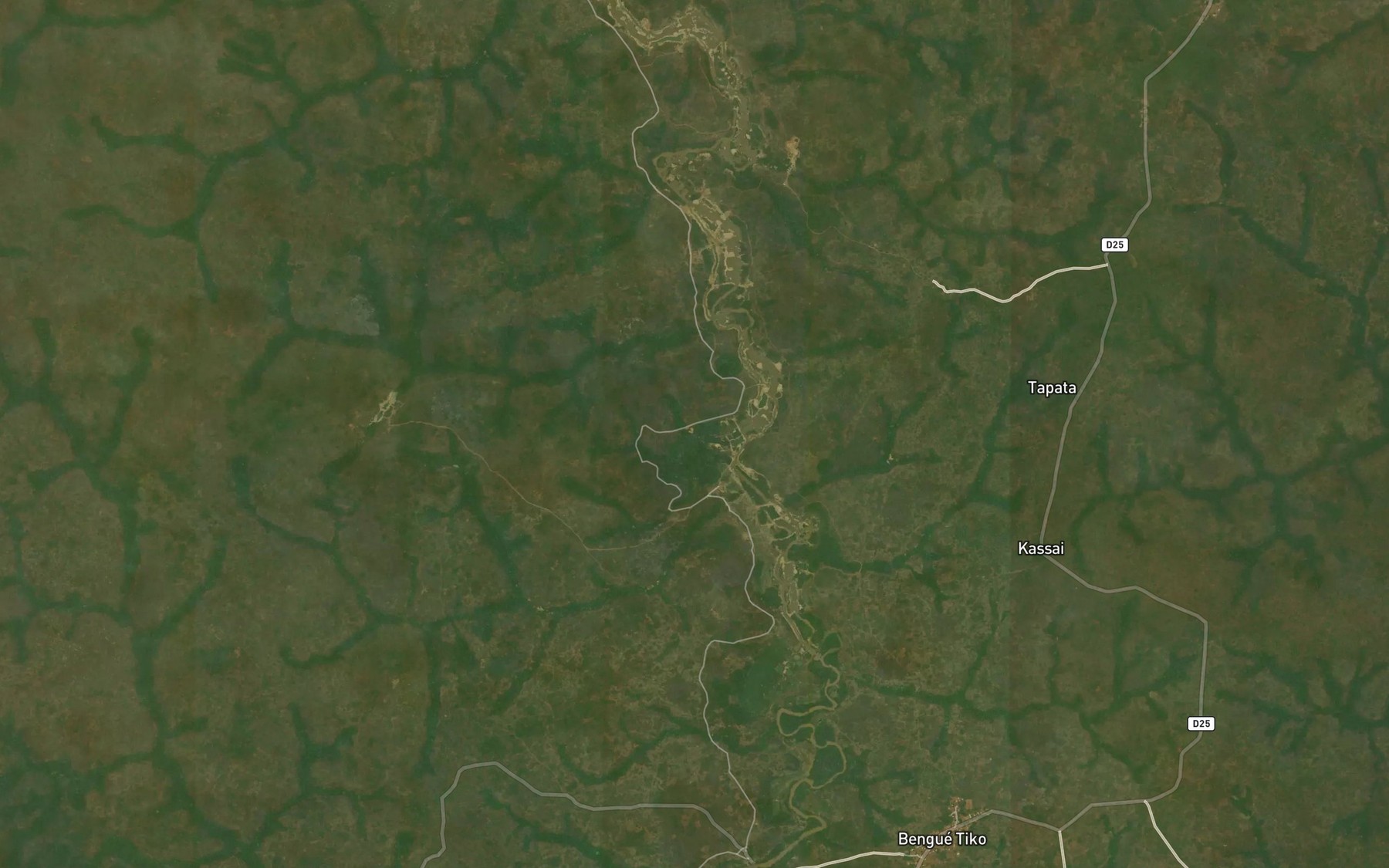 Satellite map of the Tangbende