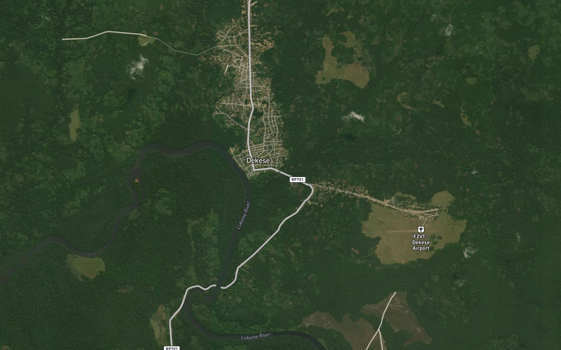 Satellite map of the Banto