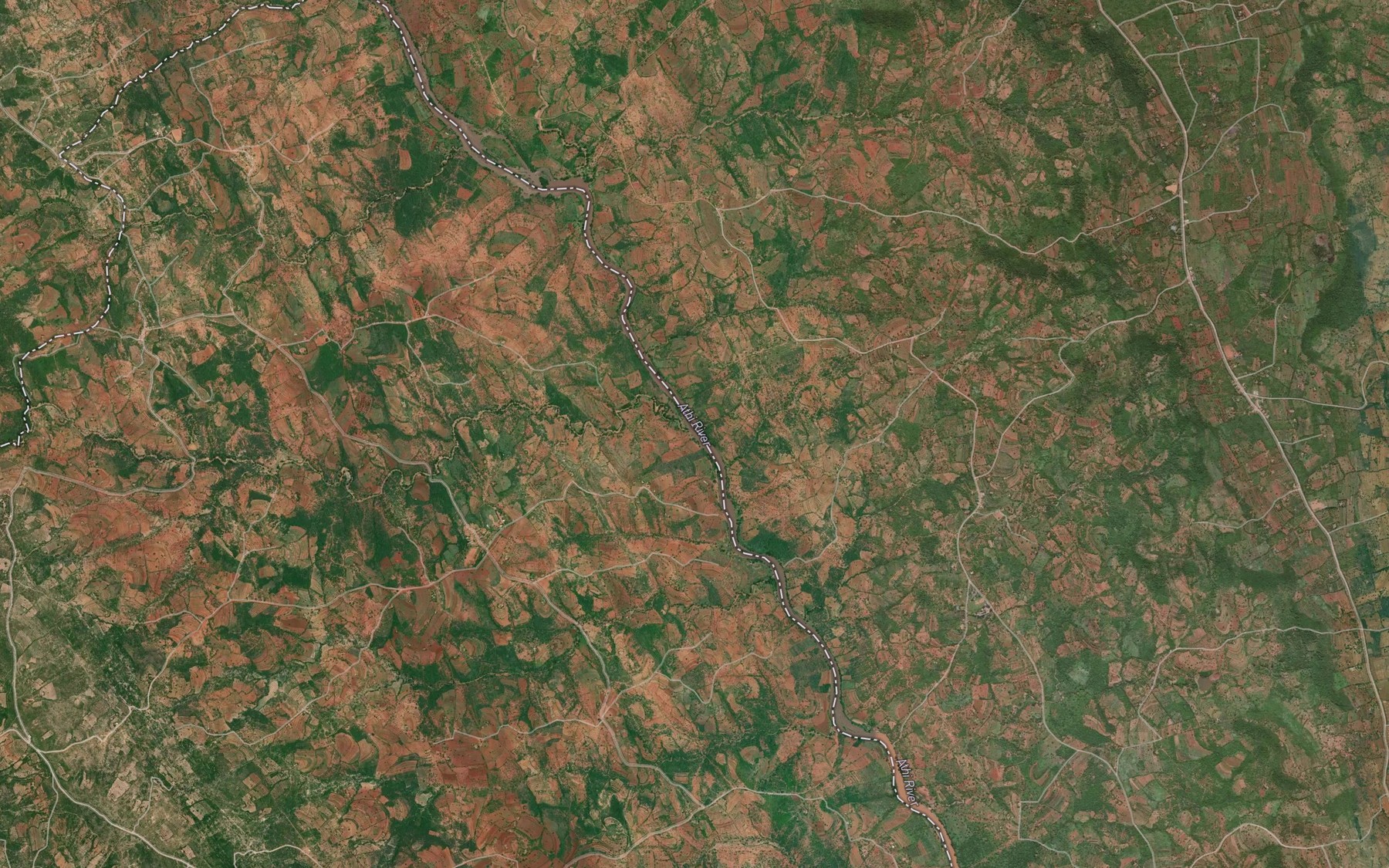 Satellite map of the Kyanzonza