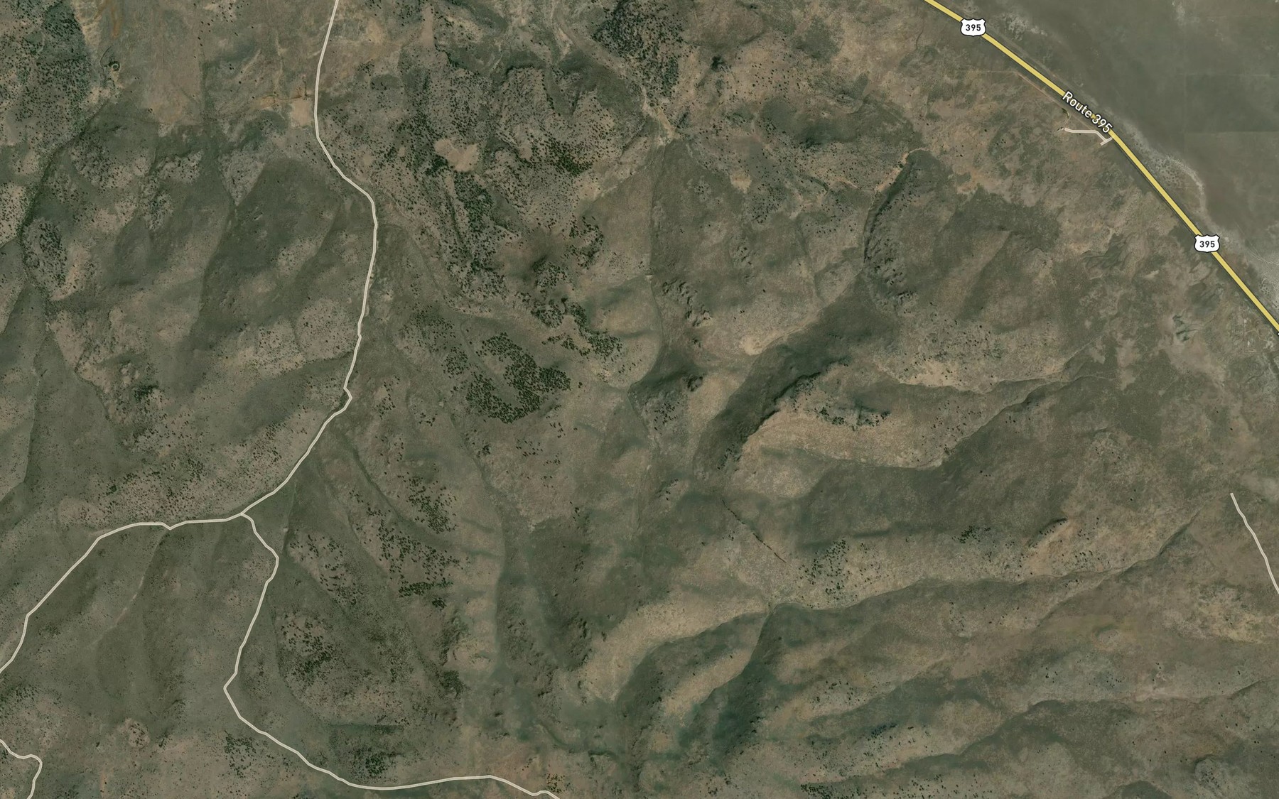 Satellite map of the Tunnel Spring