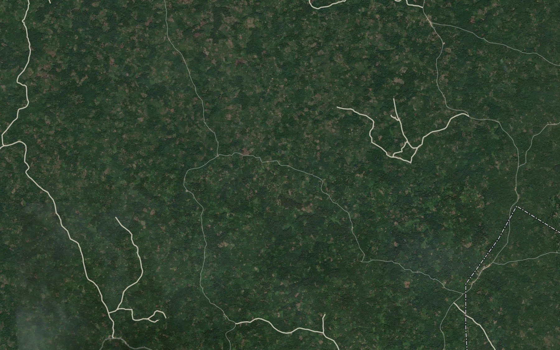 Satellite map of the Mapete