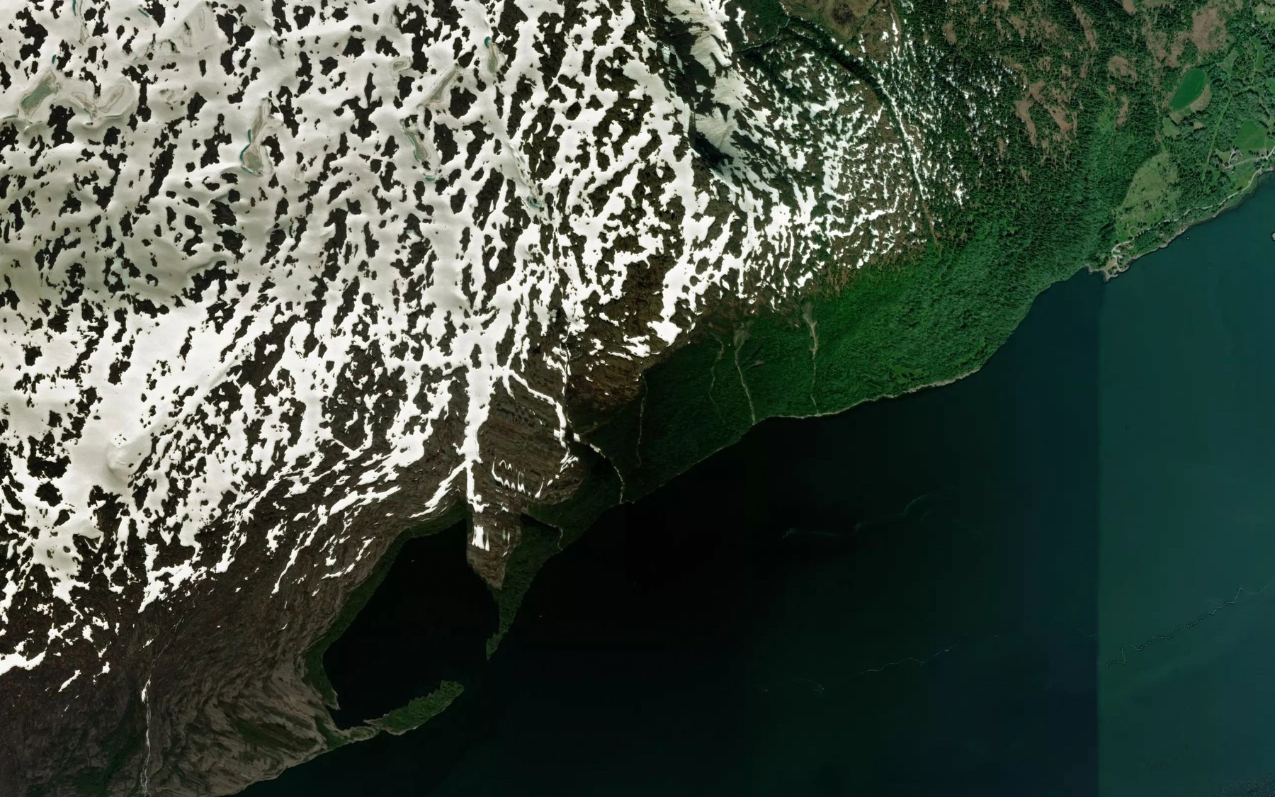 Satellite map of the Billestobekken