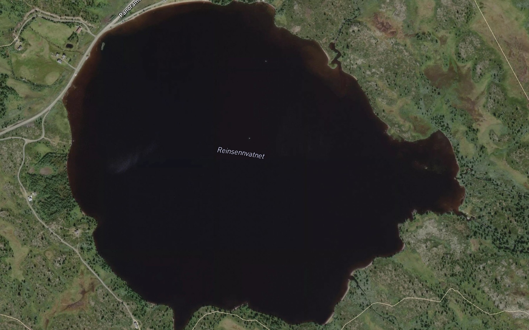 Satellite map of the Reinsennvatnet
