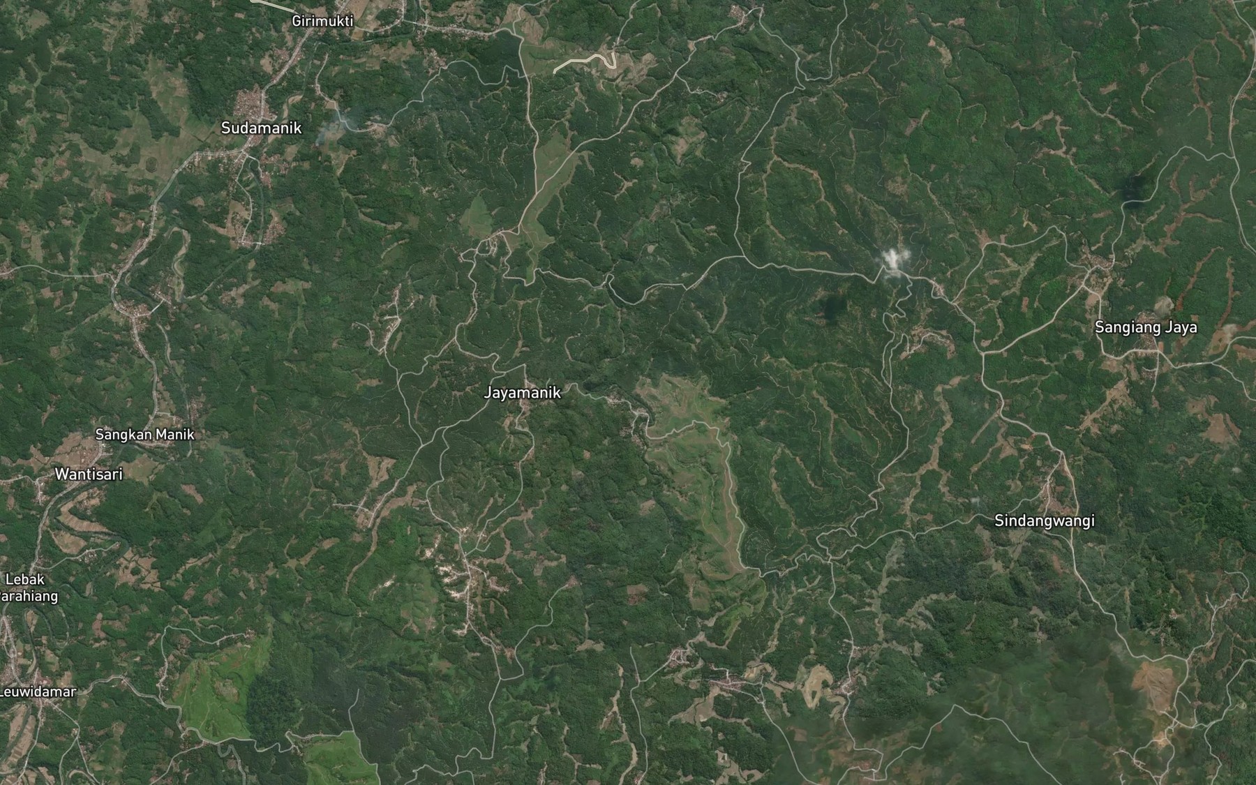 Satellite map of the Ci Kare