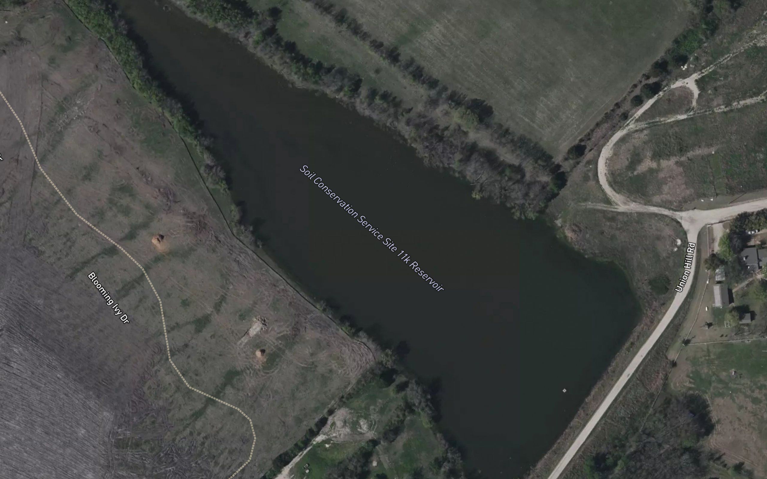 Soil Conservation Service Site 11k Reservoir