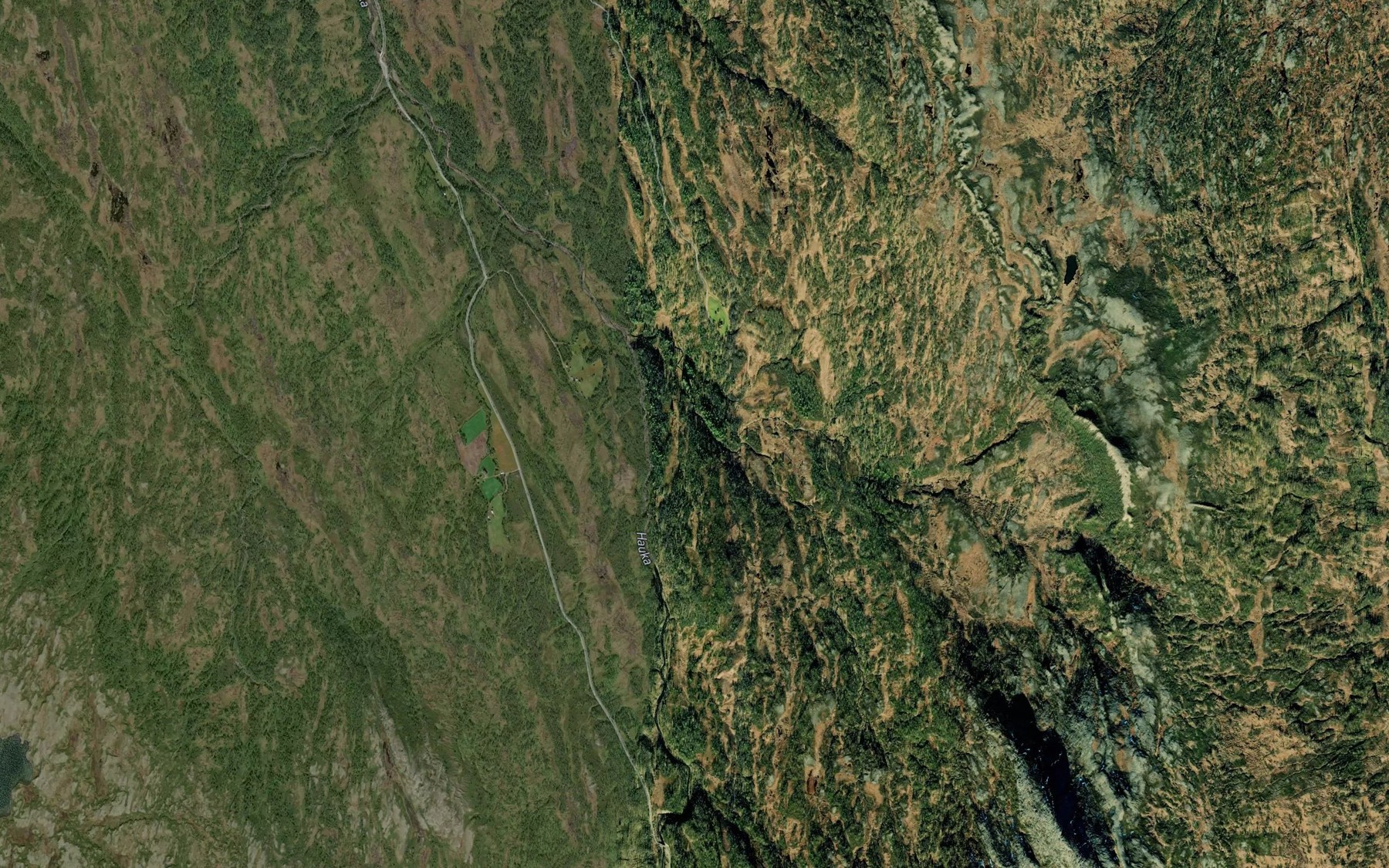 Satellite map of the Finnbekken
