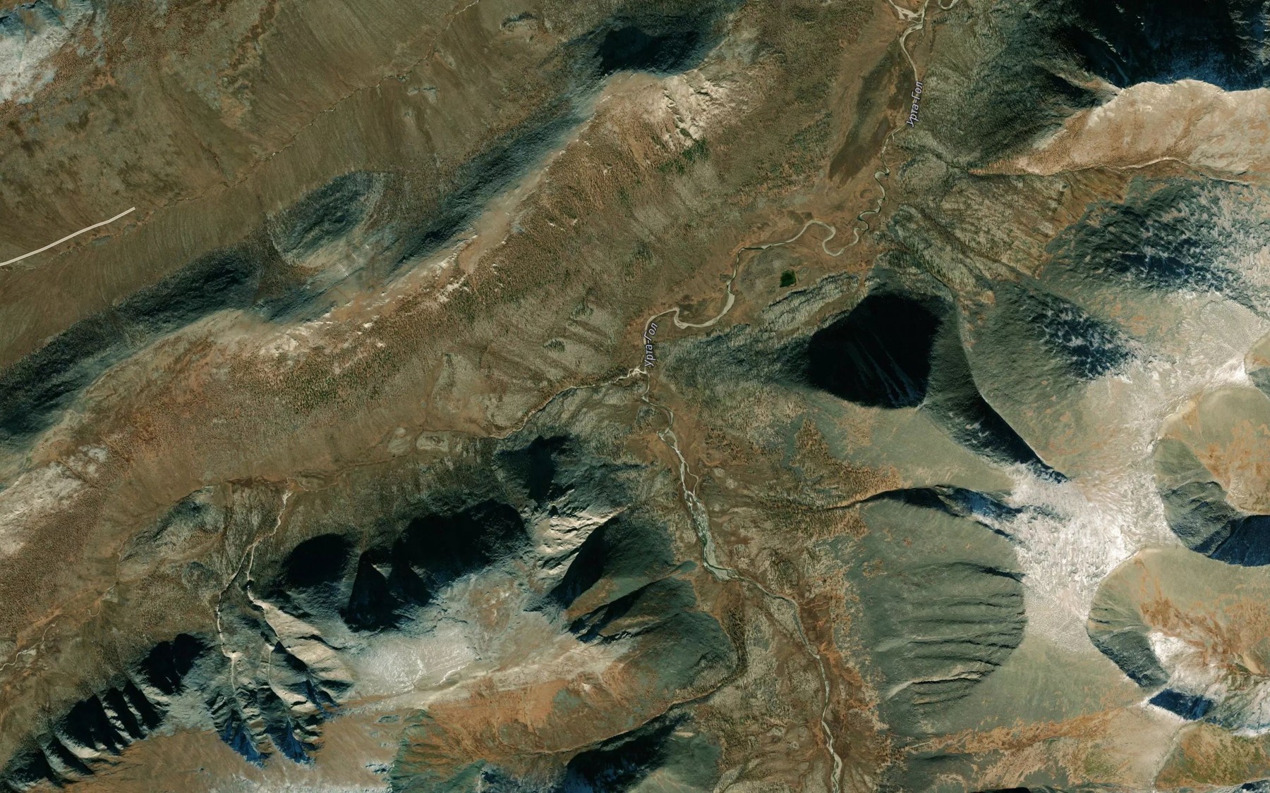 Satellite map of the Usharinga