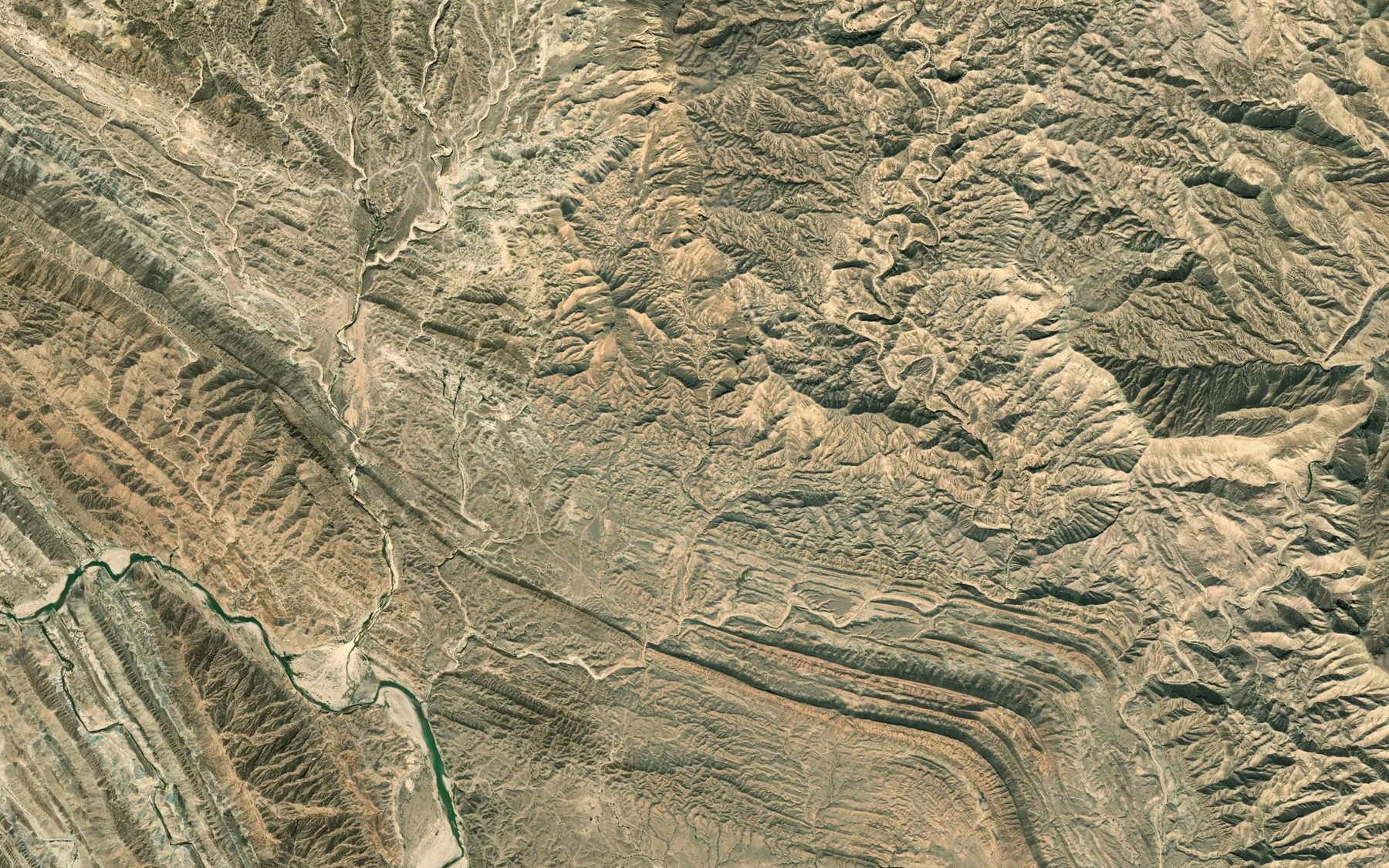 Satellite map of the Cheshmeh-ye Hemmati