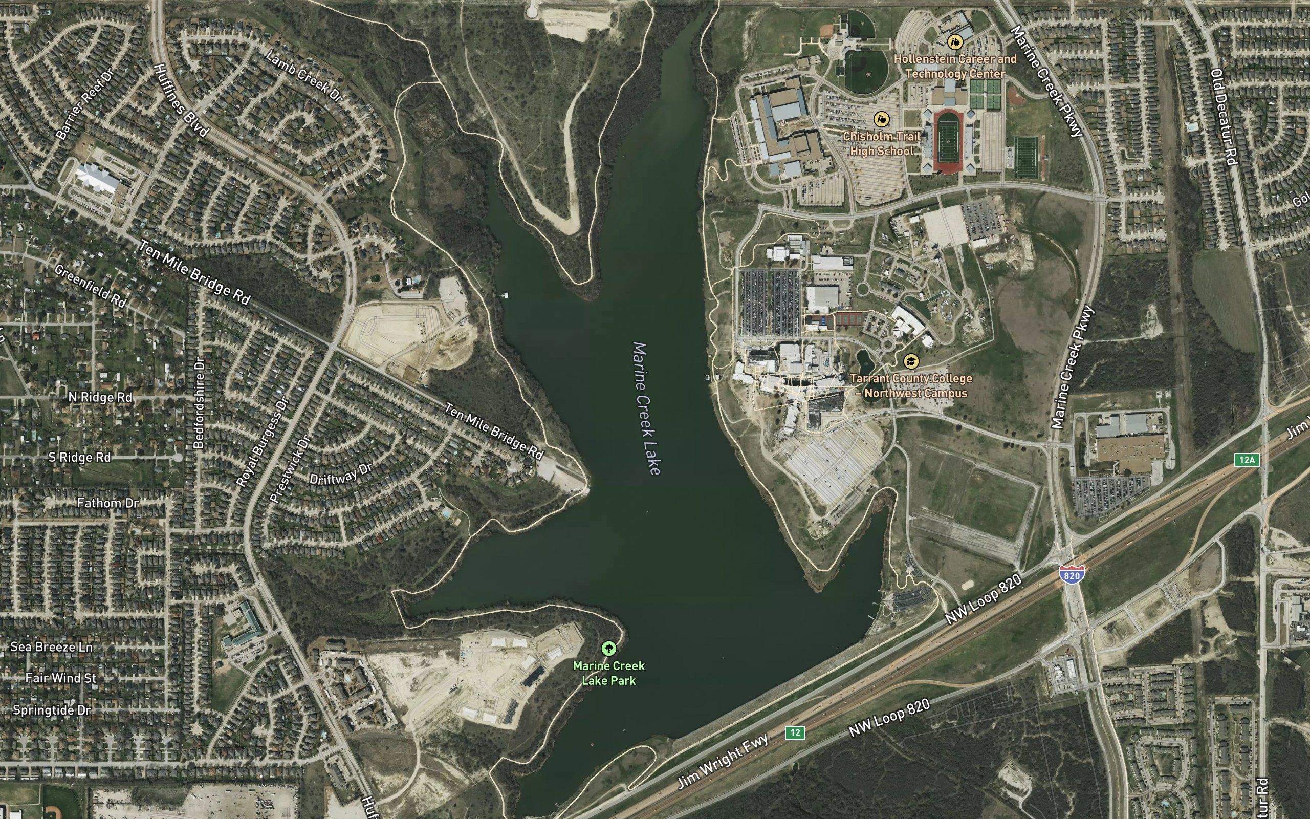 Marine Creek Reservoir