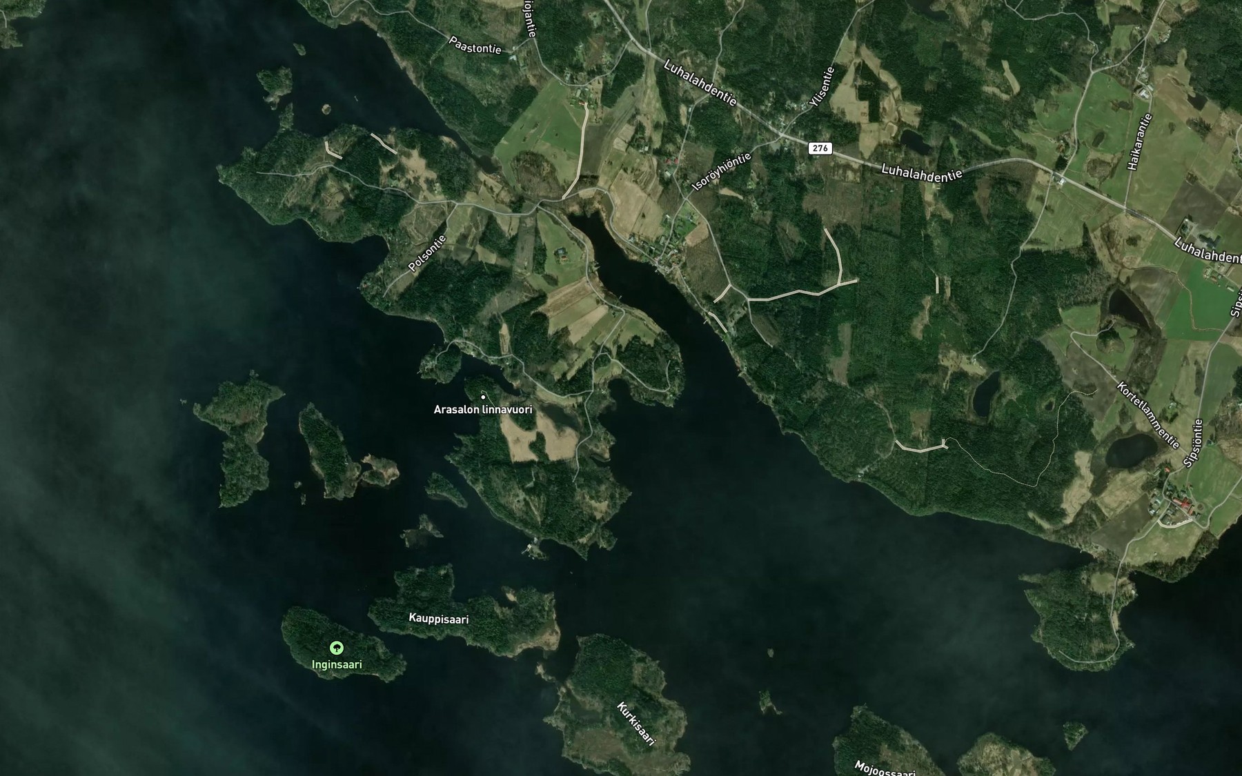 Satellite map of the Liesipera