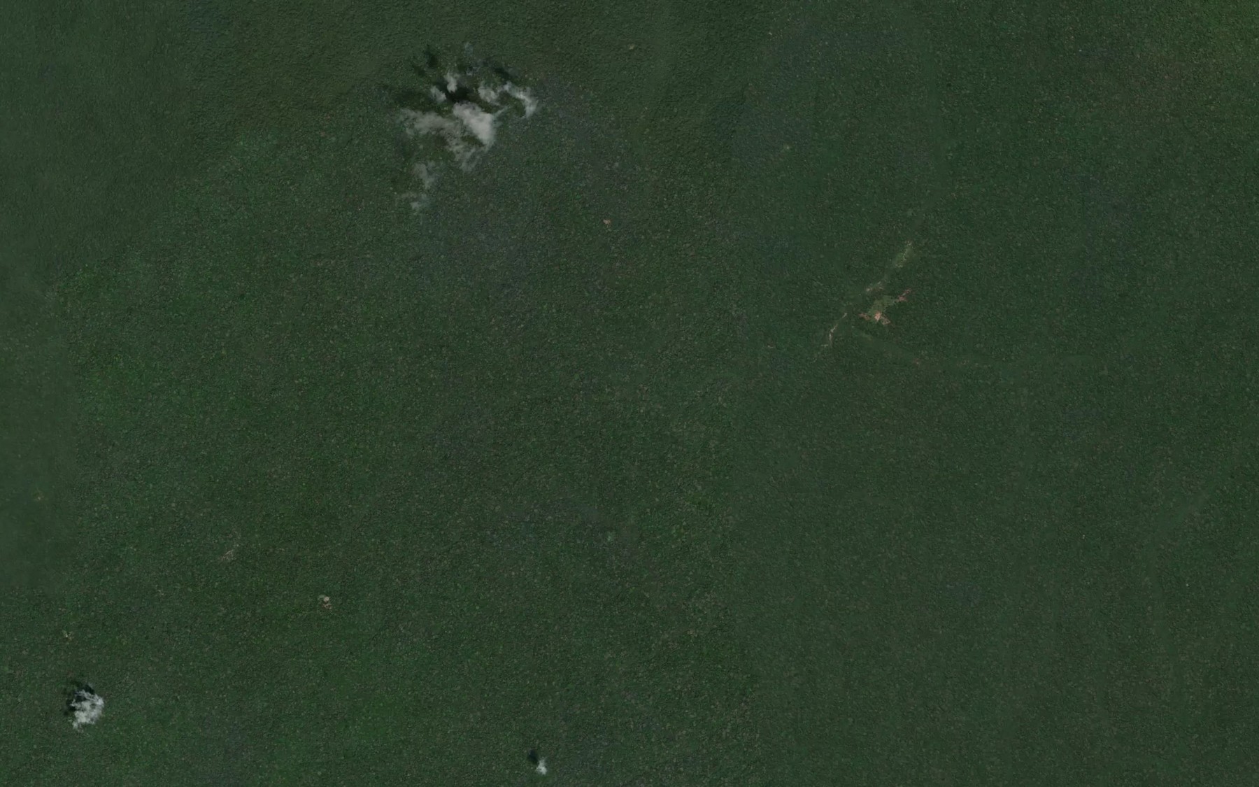 Satellite map of the Kibue