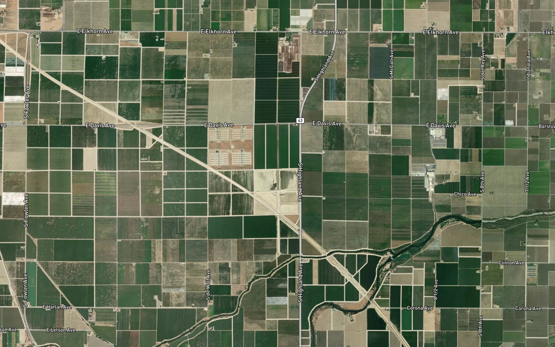 Satellite map of the Crossout Waste
