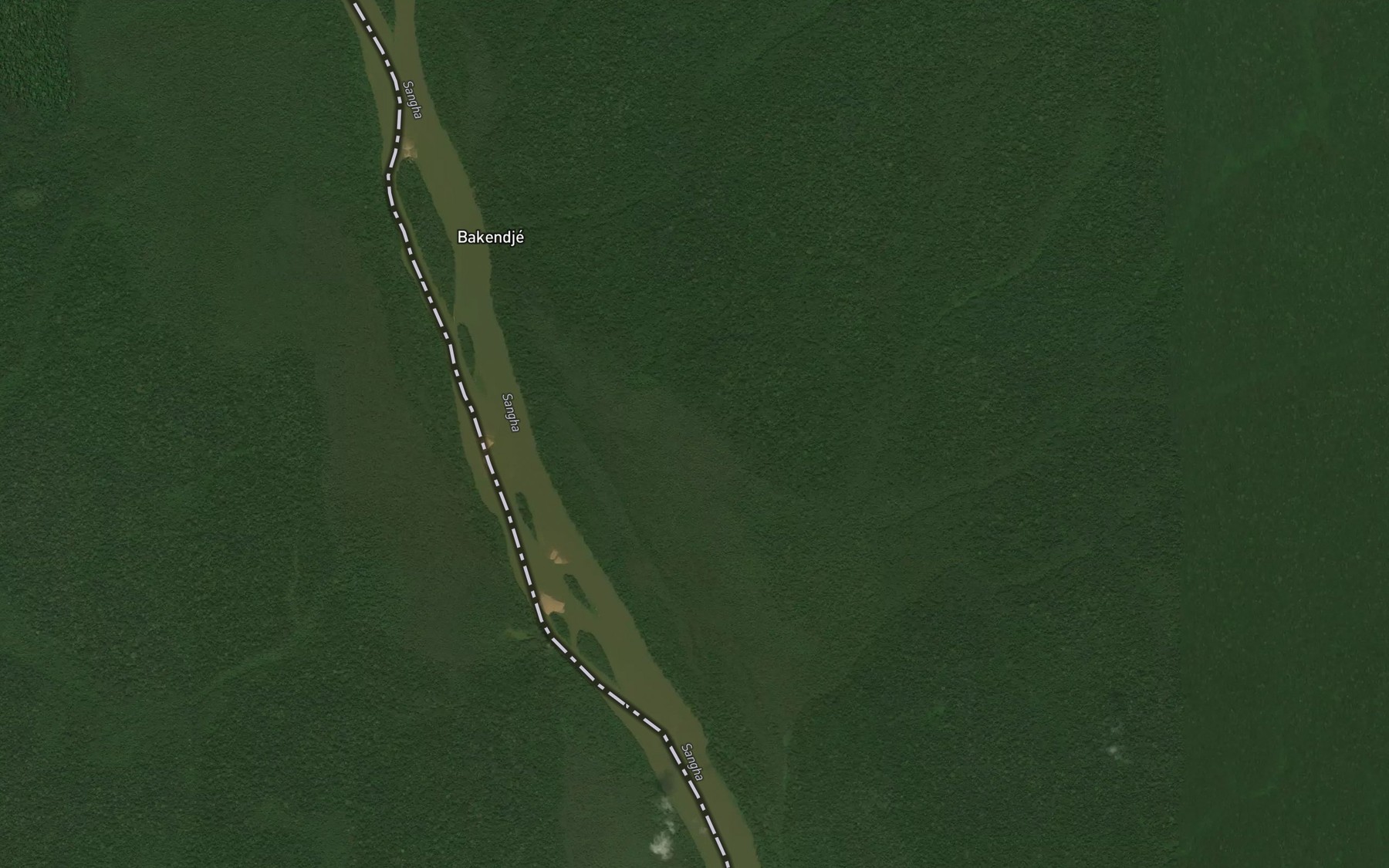 Satellite map of the Momoloka