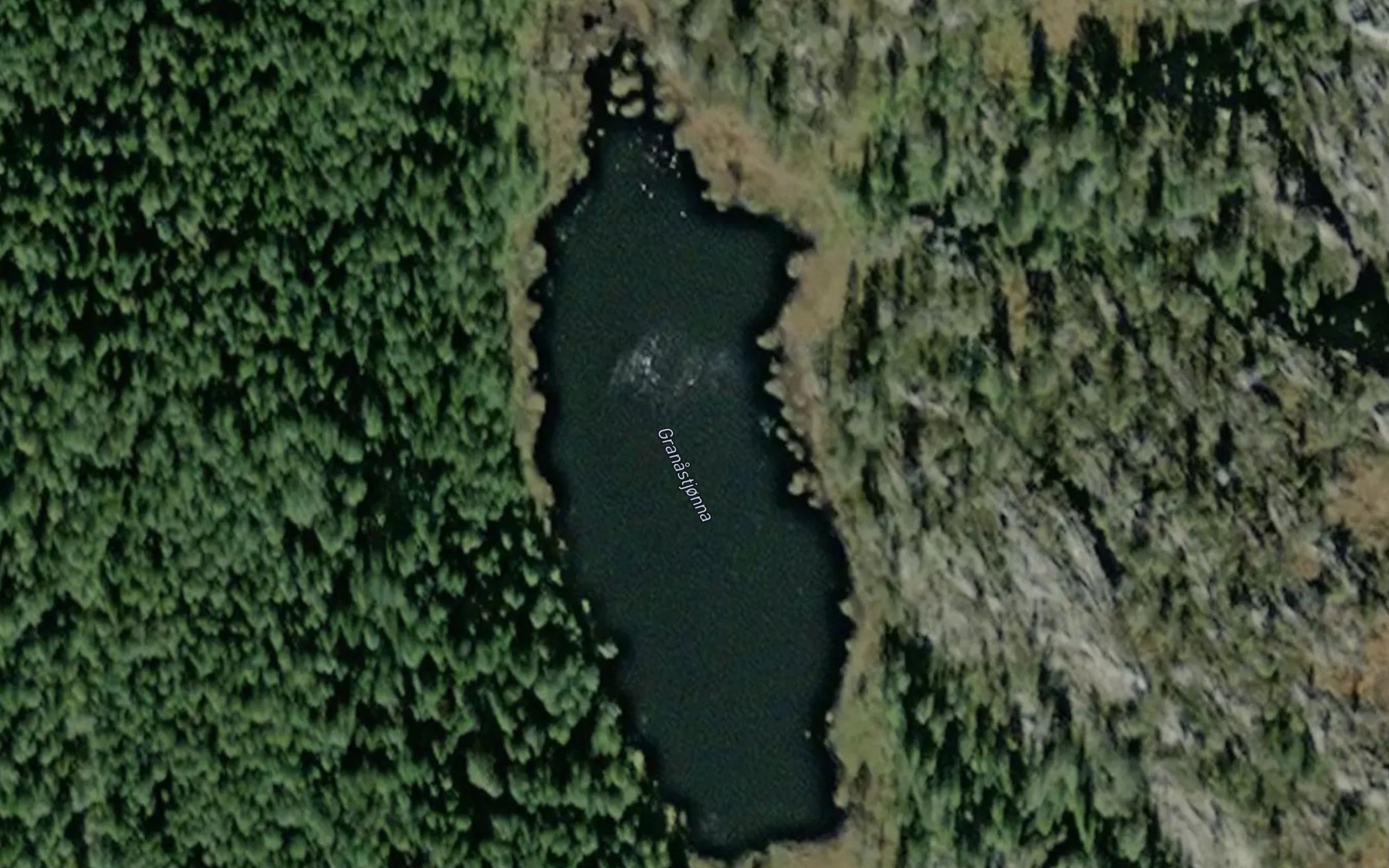 Satellite map of the Granastjorna